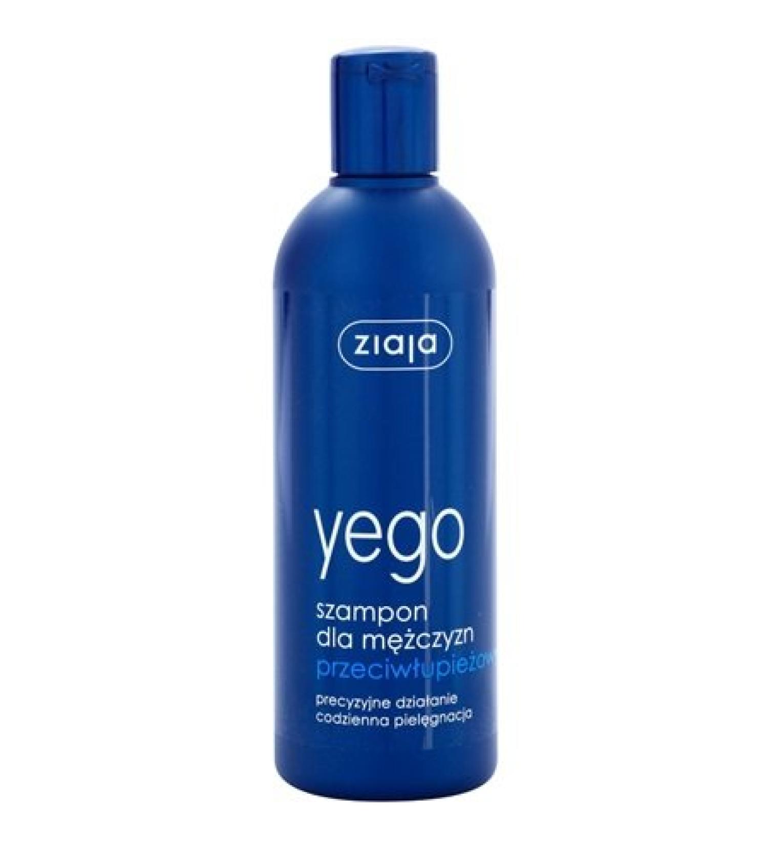 ZIAJA yego Shampoo Anti Dandruff for Men 300 ml (Anti-Dandruff Shampoo)