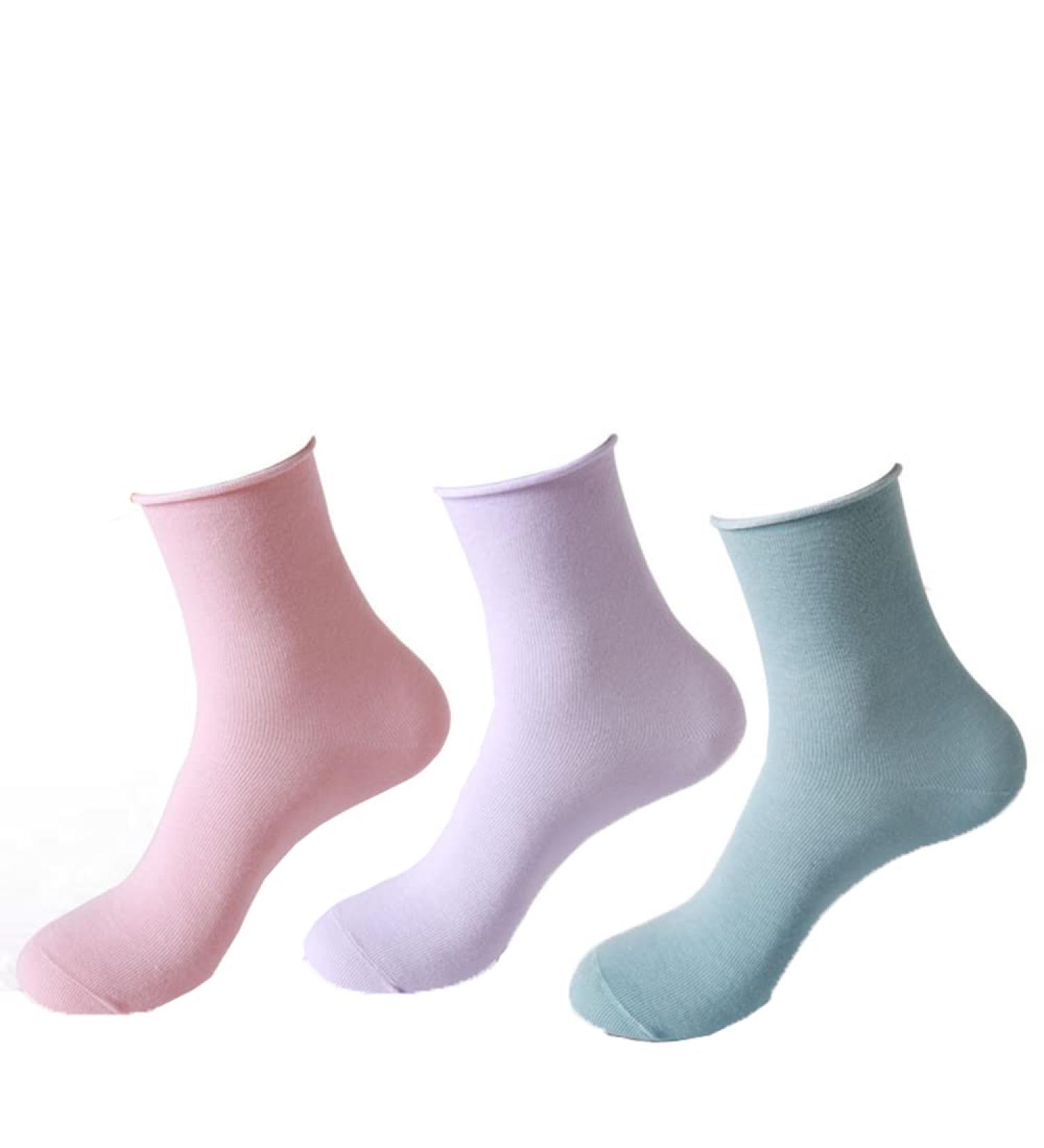 BIHIKI Women's Diabetic Socks - 3 Pairs, Loose & Non-Binding Fit - Buy Online on GoSupps.com