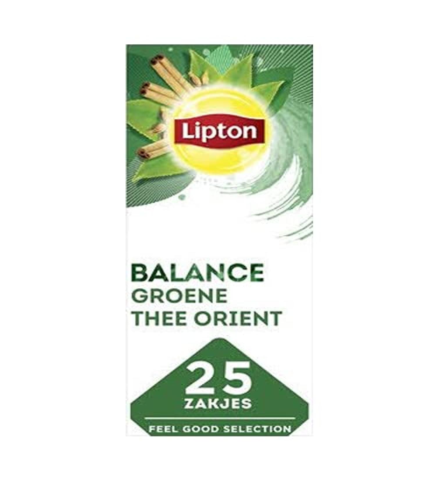 Lipton Lipton Balance Green Tea Orient 25 tea bags - Box of 6
