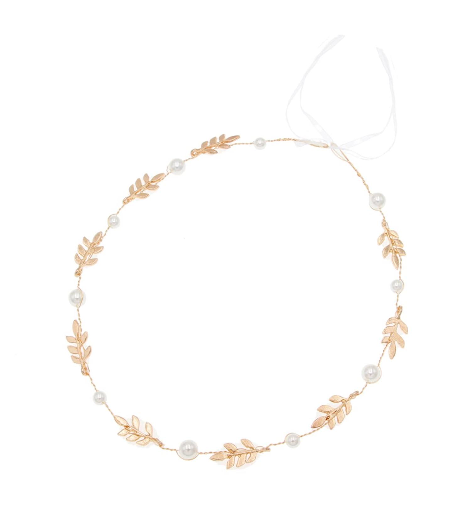 minkissy Hair Bands for Women's Hair Wedding Headband Ladies Headbands Bride Headpieces for Wedding Headwear for Women Bride Headband Gold Tiara Gold Hair Ties Bridesmaid Crystal Pearl - Buy Online on GoSupps.com