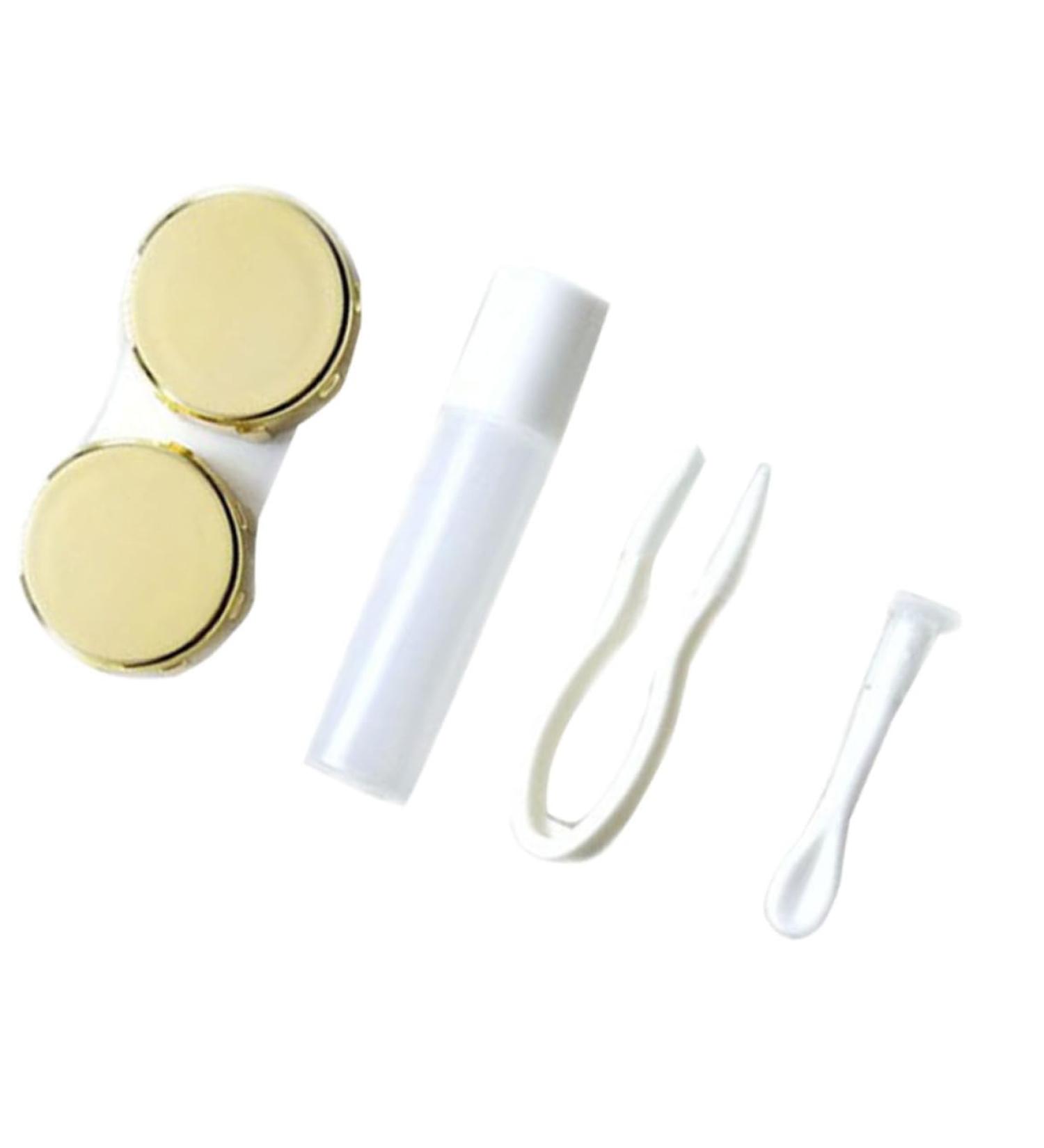 Buy Solustrative Portable Contact Lens Container Case - Invisible Care Box for Contact Lenses Ideal for Travel & Daily Use - Buy Online on GoSupps.com