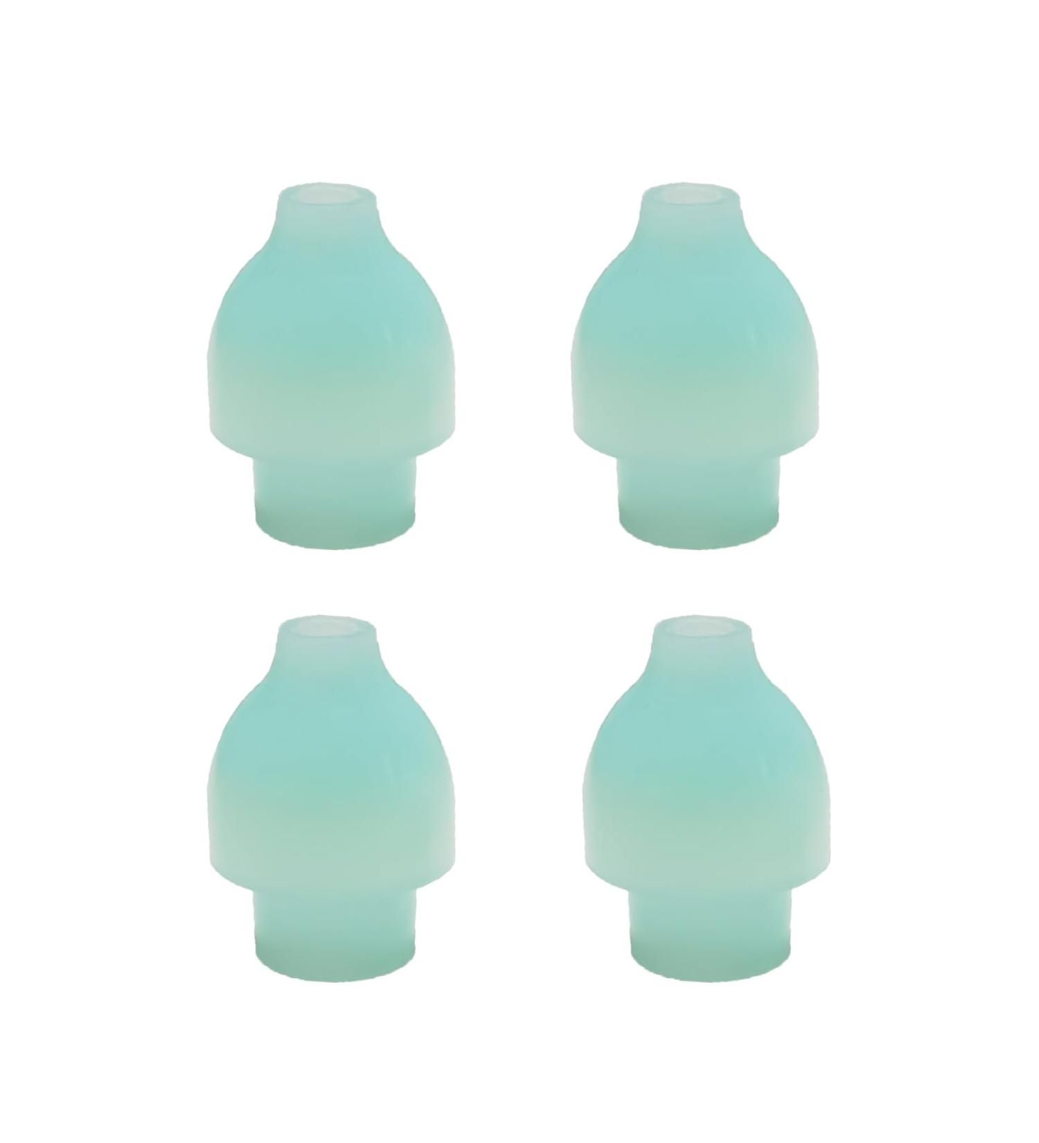 ronfnea Food-Grade Silicone Nose Pillows (4-Pack) Nasal Irrigation Systems - Round