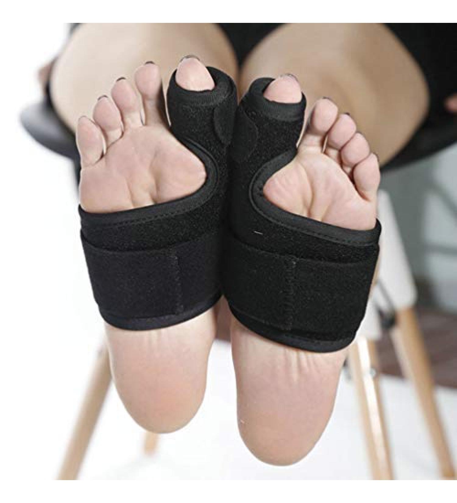Bunion Corrector & Orthopedic Big Toe Splint - Pain Relief for Hallux Valgus | 1 Pair Bunion Protector for Day & Night Use - Buy Online on GoSupps.com