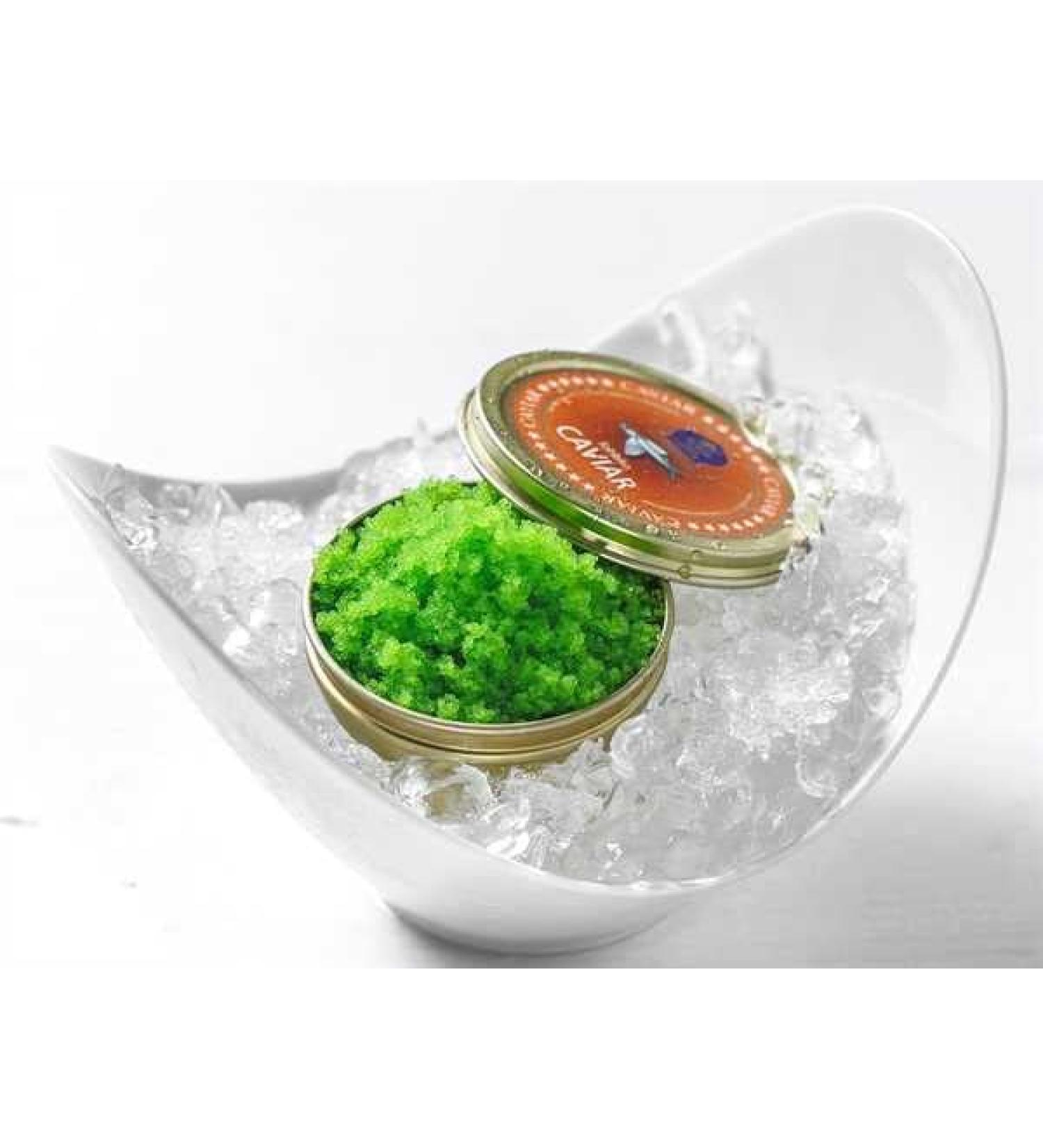 Sepehr Dad Caviar Masago | Flying Fish Eggs | Green, 90g