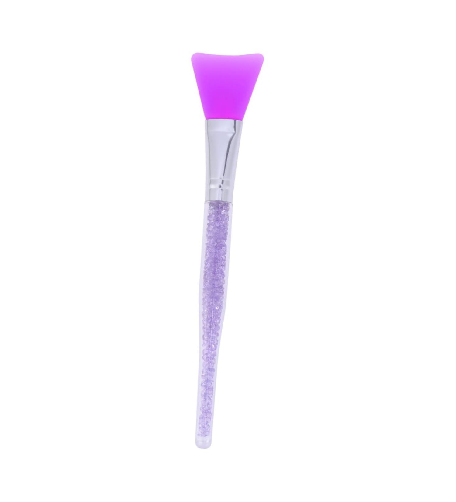 FRCOLOR Silicone Brush Facial Brush Facemask Brush Silicone Brush Makeup Brush Purple Makeup Brush Cosmetic 17*3cm Purple - Buy Online on GoSupps.com