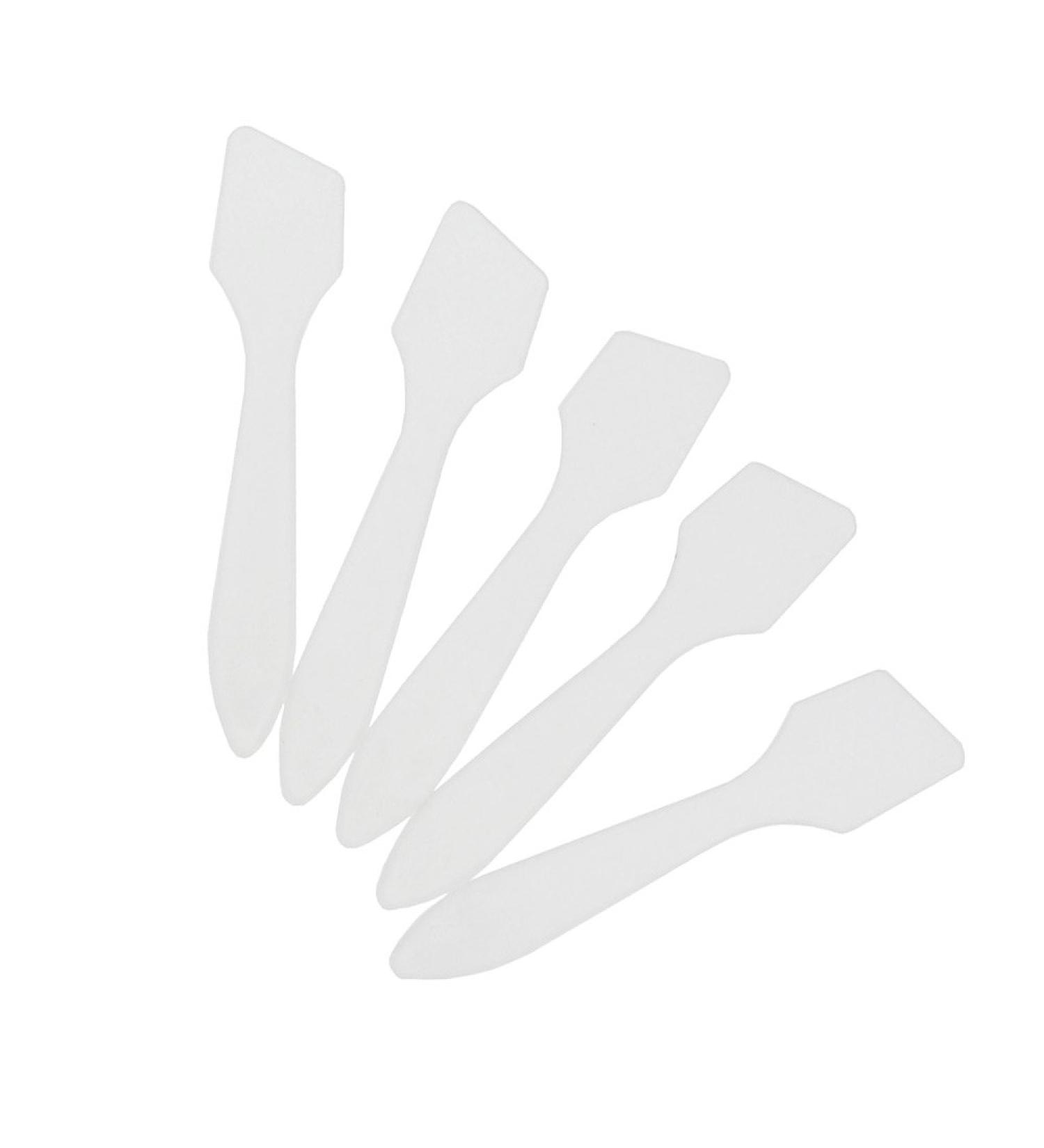 Buy 7 cm Kosmetex Cream Spatula - Small Cosmetic Spatula Set (5 Pieces) for International Shipping - Buy Online on GoSupps.com