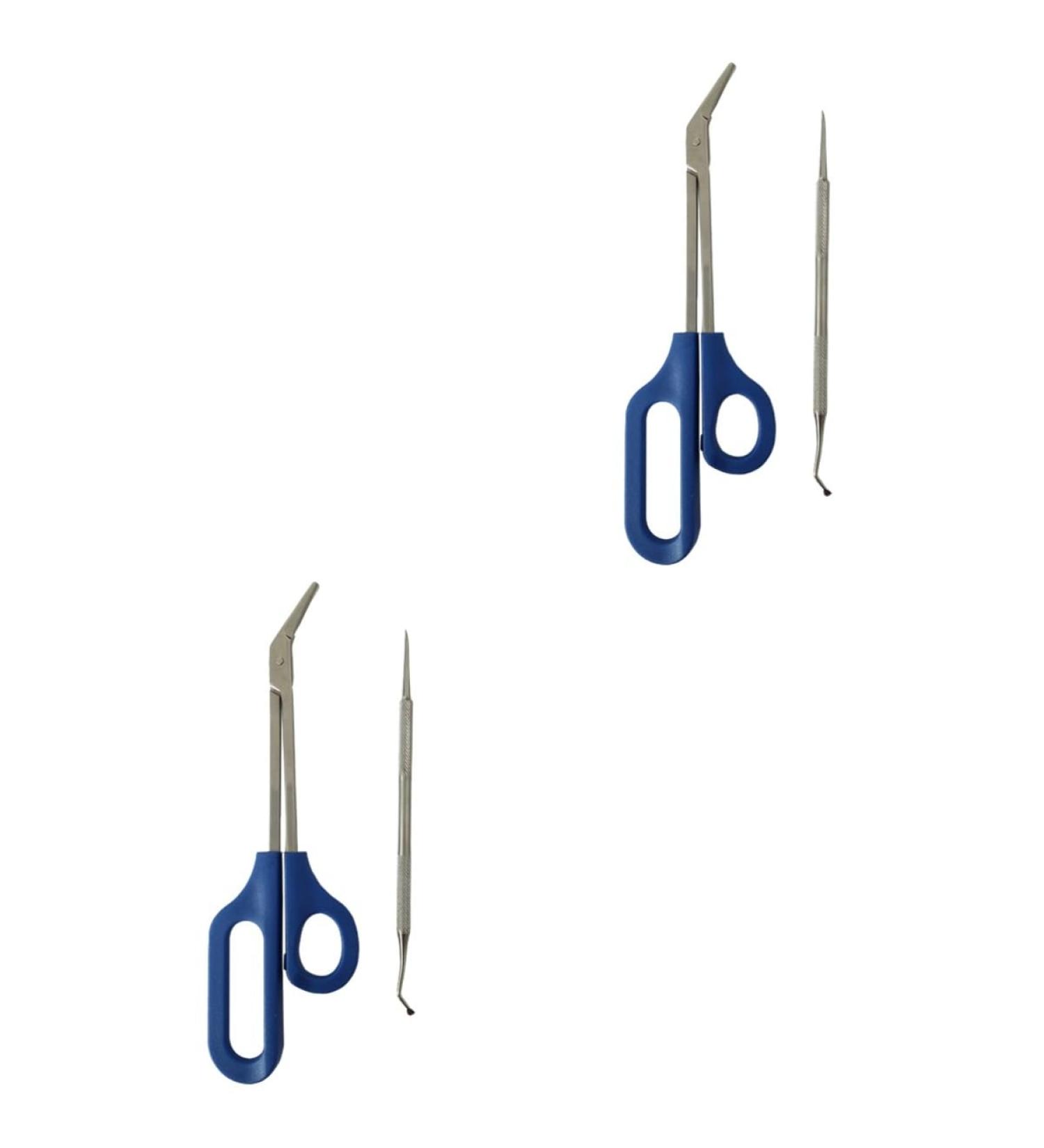 minkissy 2 Sets Best Drill Bits for Stainless Steel Limas De U as Manicure Kit Everyday Dal Nail Trimmer for a Friend Fingernail Files Grooming Kit Pregnant Woman Long Handle Nail Set - Buy Online on GoSupps.com