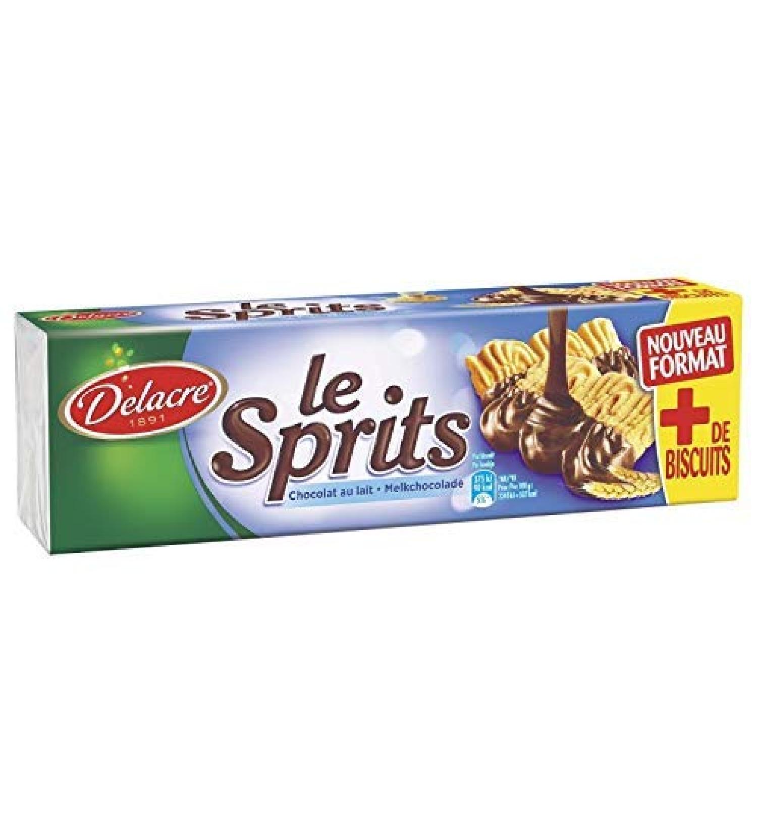 DELACRE - Le Spirits Milk Chocolate 200G - Pack of 4 - free delivery