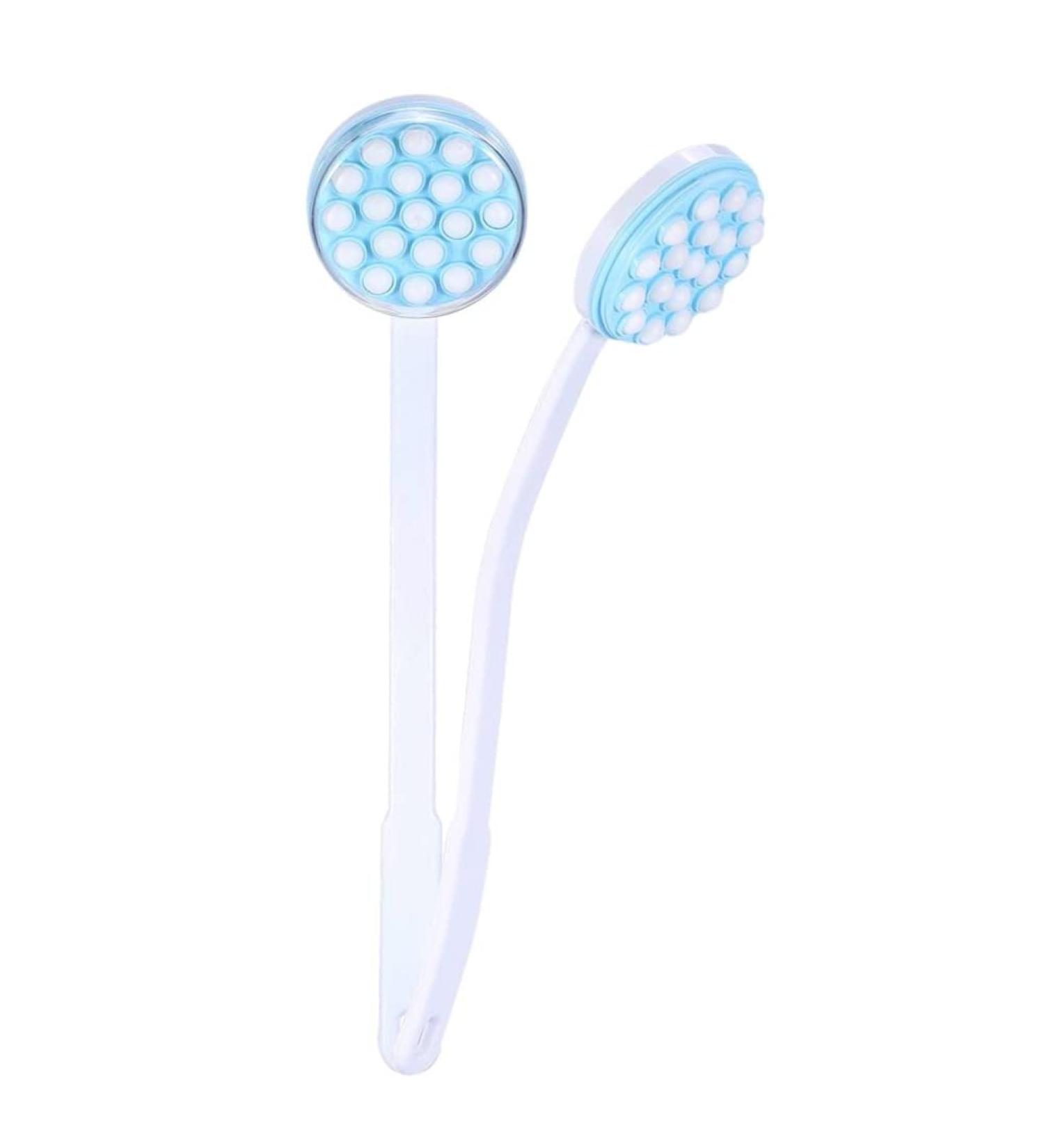4-in-1 Body Brush Massager | Shower Back Washer, Lotion Applicator & Bath Brush - Buy Online on GoSupps.com