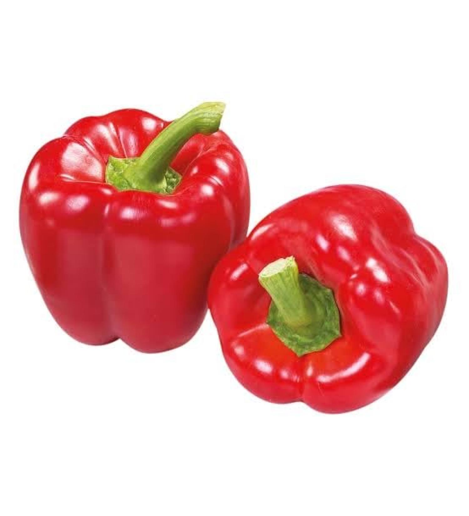 Veenas Paprica Red | 500G | Red Capsicum | 100% Fresh Vegetable | Indian Origin