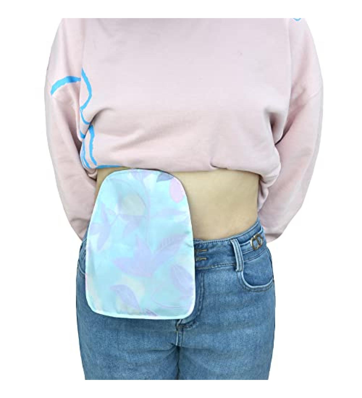 2 PCS Ostomy Shower Covers - Waterproof & Reusable for Colostomy and Ileostomy Bags - Buy Online on GoSupps.com
