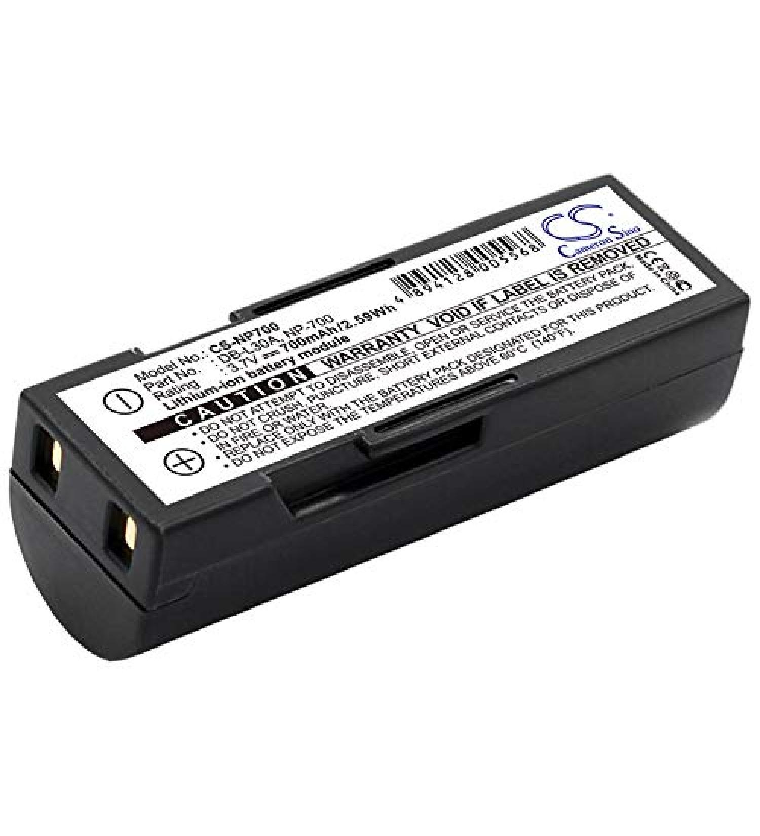 Replacement Battery for Optio Z10 | Compatible D-LI72 (700mAh) - Fast International Shipping - Buy Online on GoSupps.com