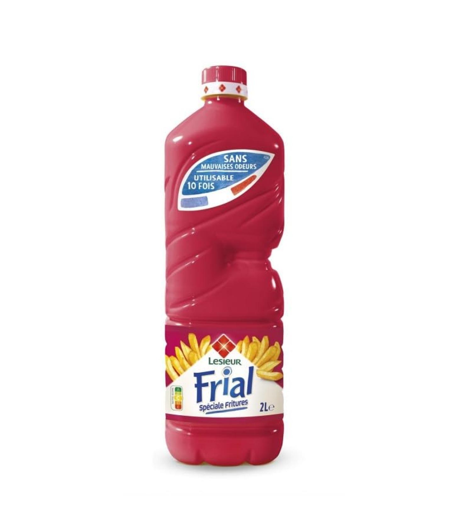 FRIAL Huile V g tale de Qualit Sup rieure 2L - Id ale pour Assaisonnement et Cuisson - Le Lot De 3
