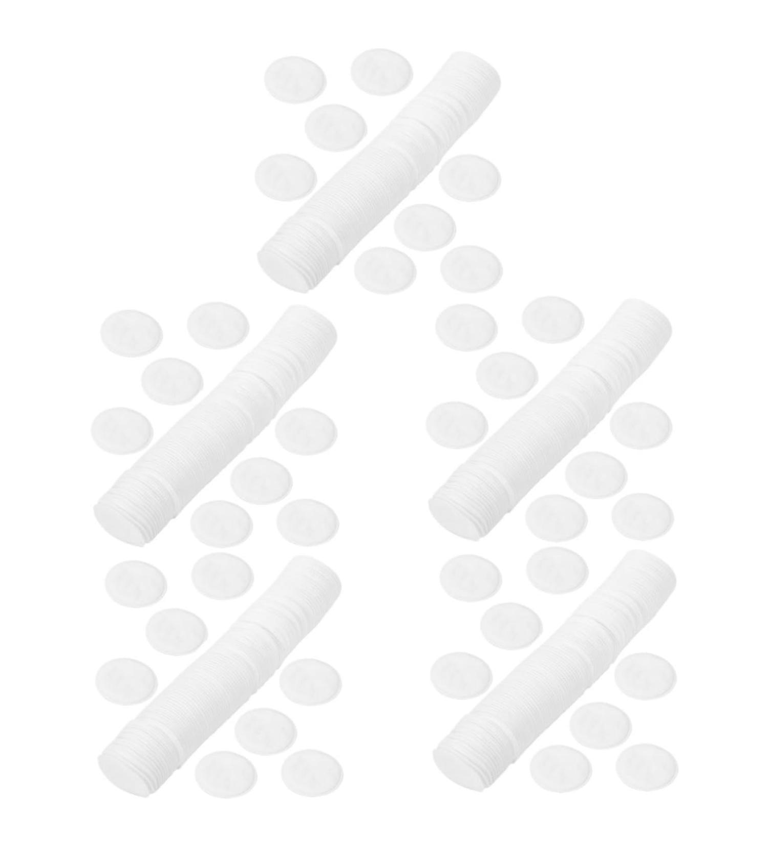 FRCOLOR 500 Pieces Thick Overlock Cotton Make-Up Pads Makeup Supply Makeup Accessories Travel Accessories Cosmetic Accessory Round Face Pads Makeup Remover Tool - Buy Online on GoSupps.com