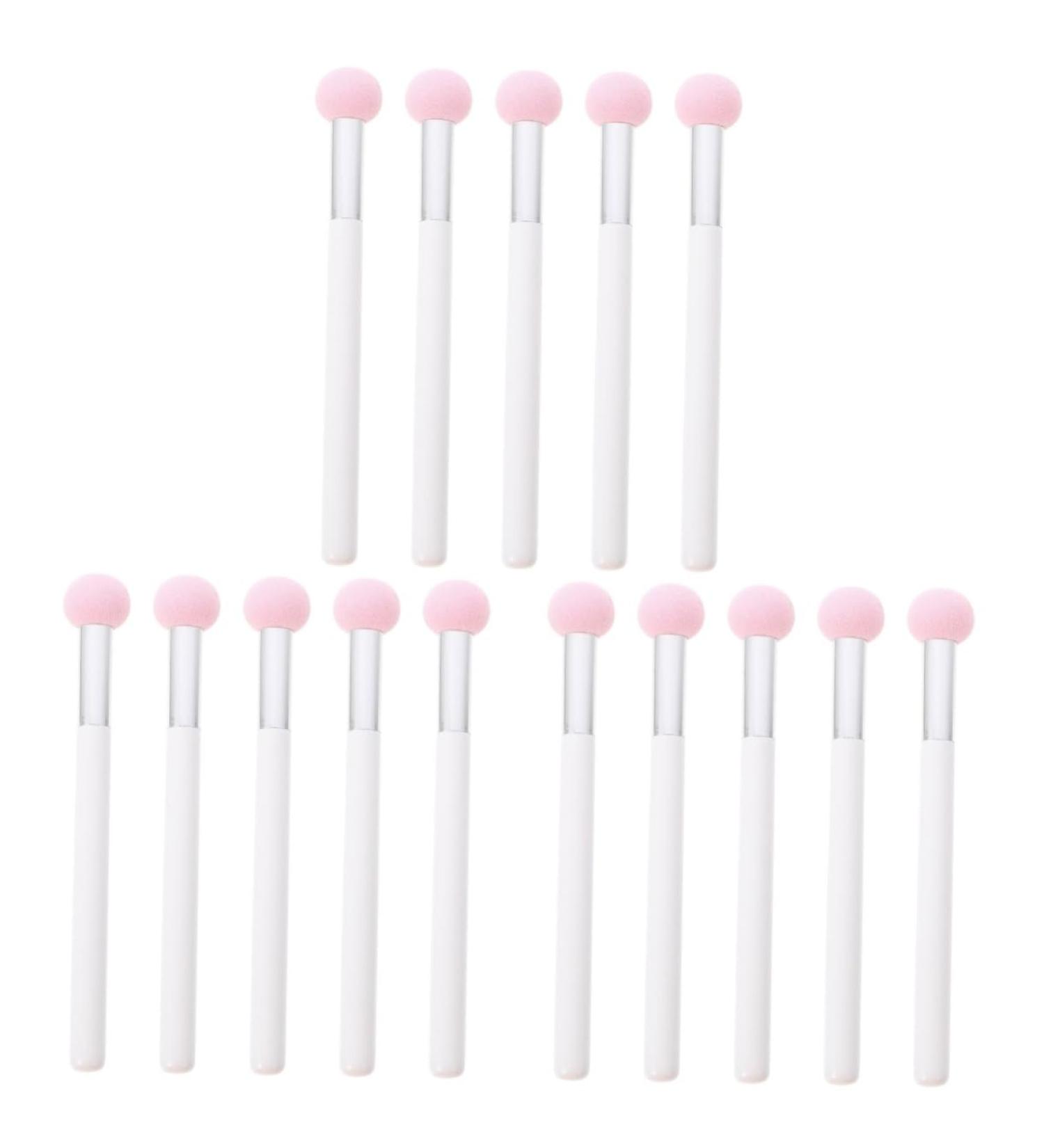 FRCOLOR White Bakers Rack - 15 Pcs Small Mushroom Head Brush & Non-Latex Makeup Puff for Wet/Dry Use - Perfect for Halloween - Buy Online on GoSupps.com