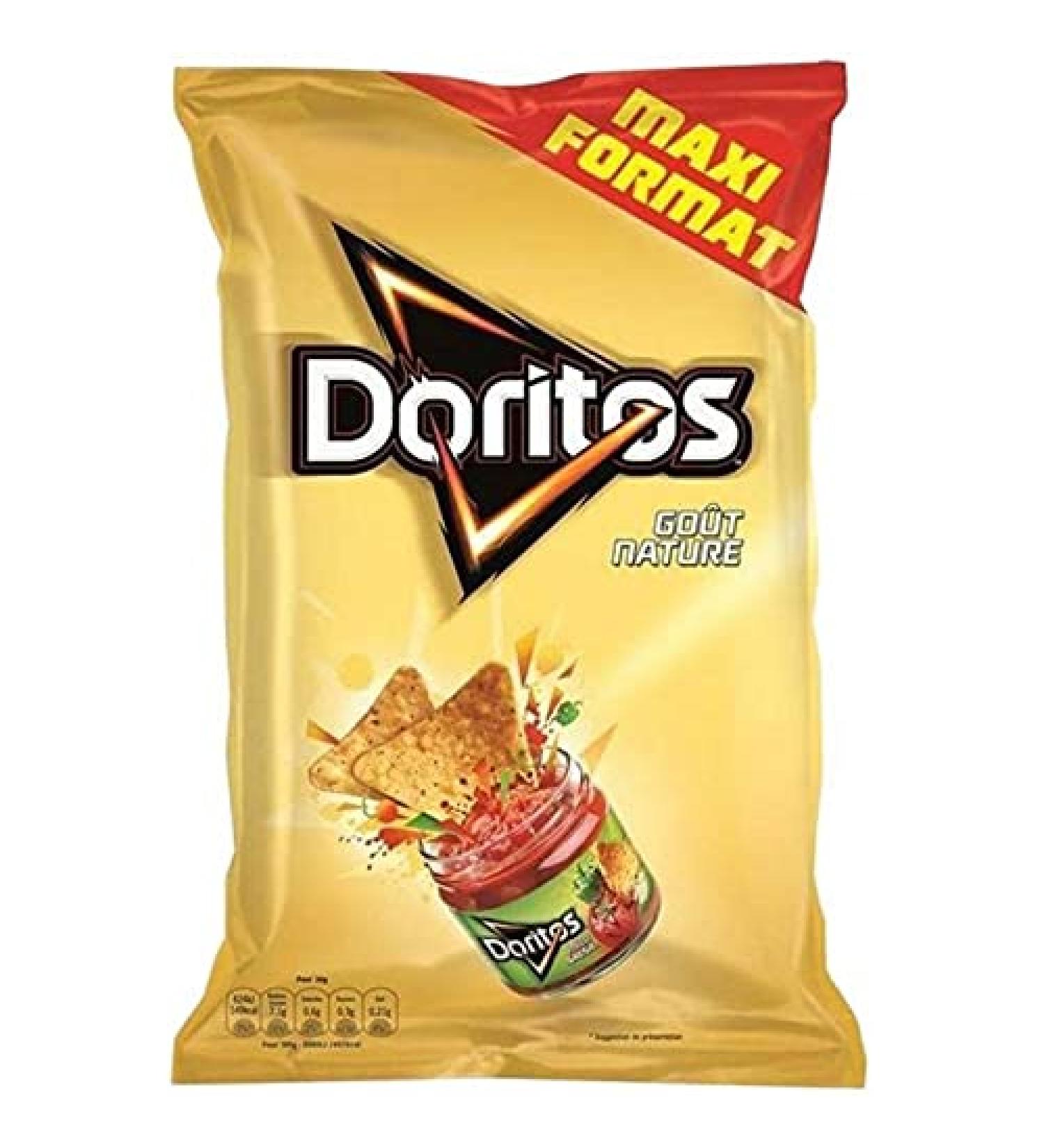 Doritos Tortillas Maxi Nature 230g (lot de 3)