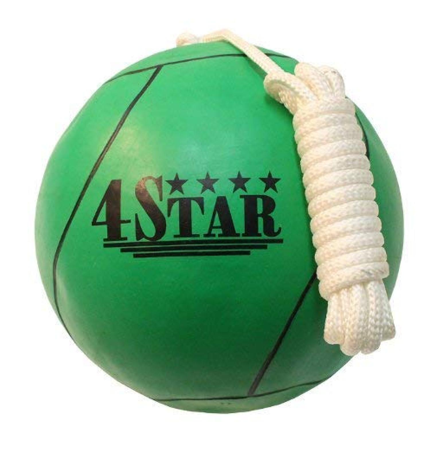 Lastworld New Green Color Tether Balls for Play Grounds & Picnics Included with Ropes