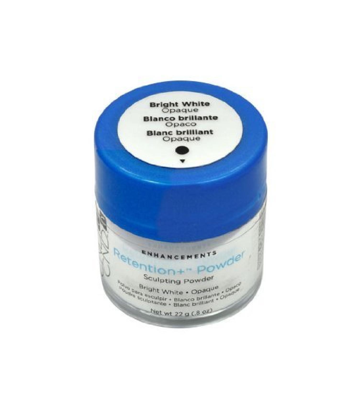 CND Creative Design .8 oz 22g Retention Powder BRIGHT WHITE Opaque Nail Acrylic by CND - Creative Nail Design