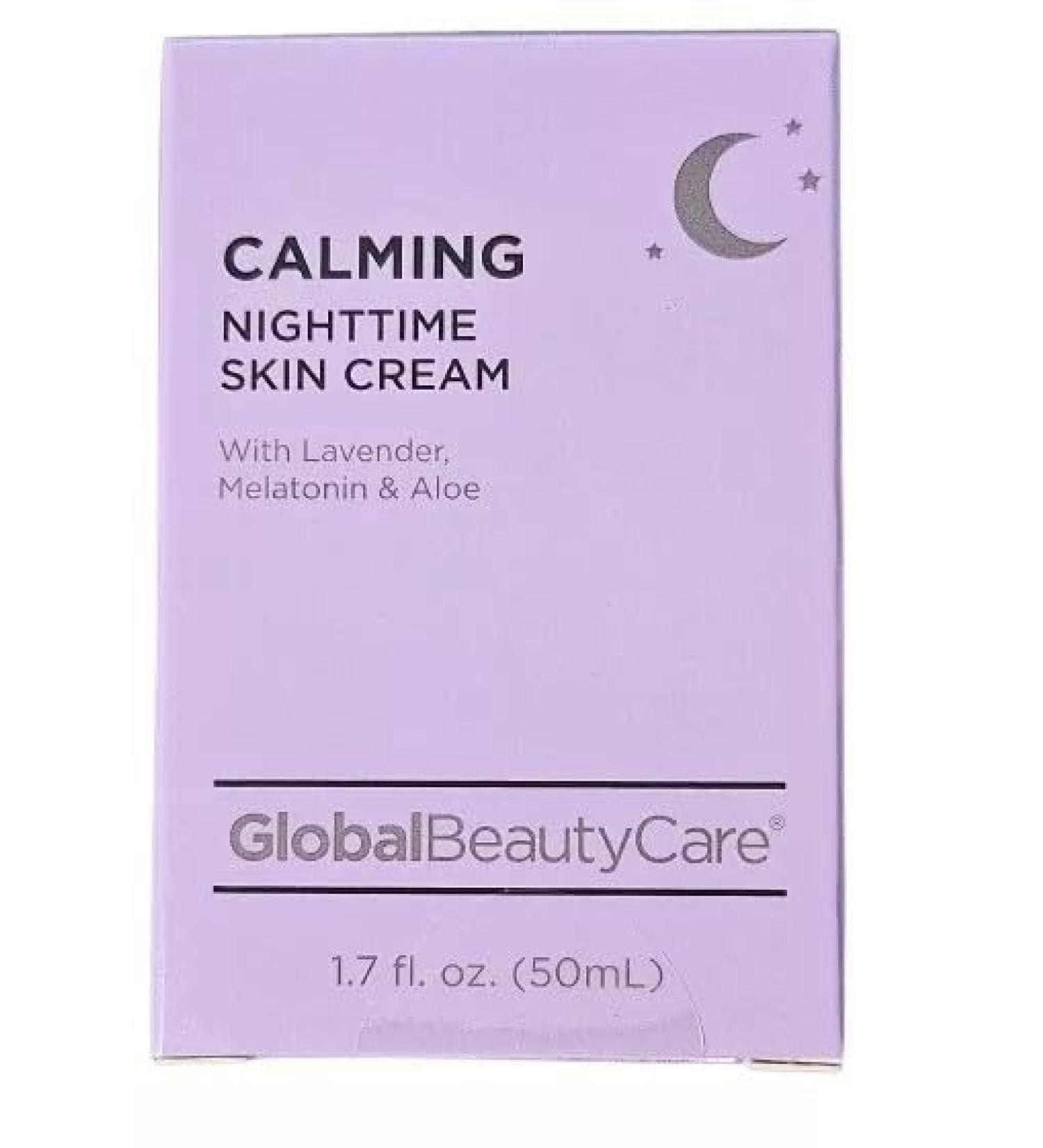 Calming Nighttime Skin Cream 1.7 fl oz with Lavender Melatonin and Aloe