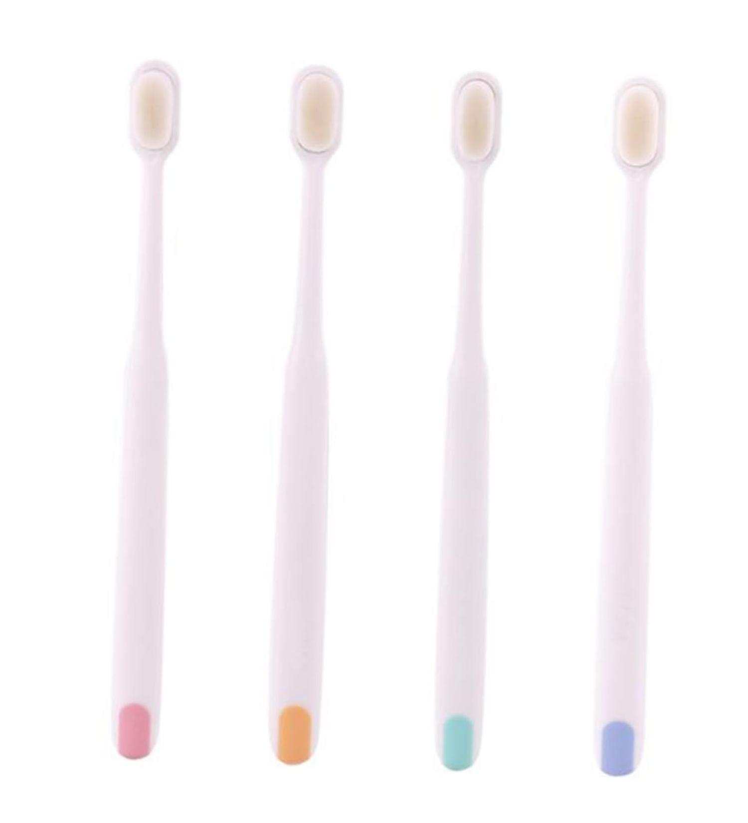 Gatuida 2-Pack Natural Manual Toothbrushes for Children & Pregnant Women - Soft Bristle Oral Care - Buy Online on GoSupps.com