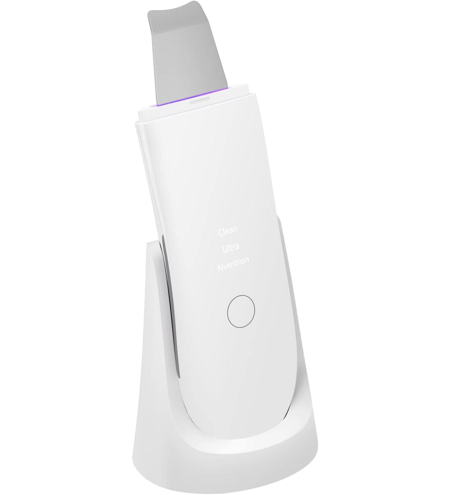 LESENBEAUTY Face Scrubber & Blackhead Remover Tools - Wireless Charging  Waterproof (White Silver) - Buy Online on GoSupps.com