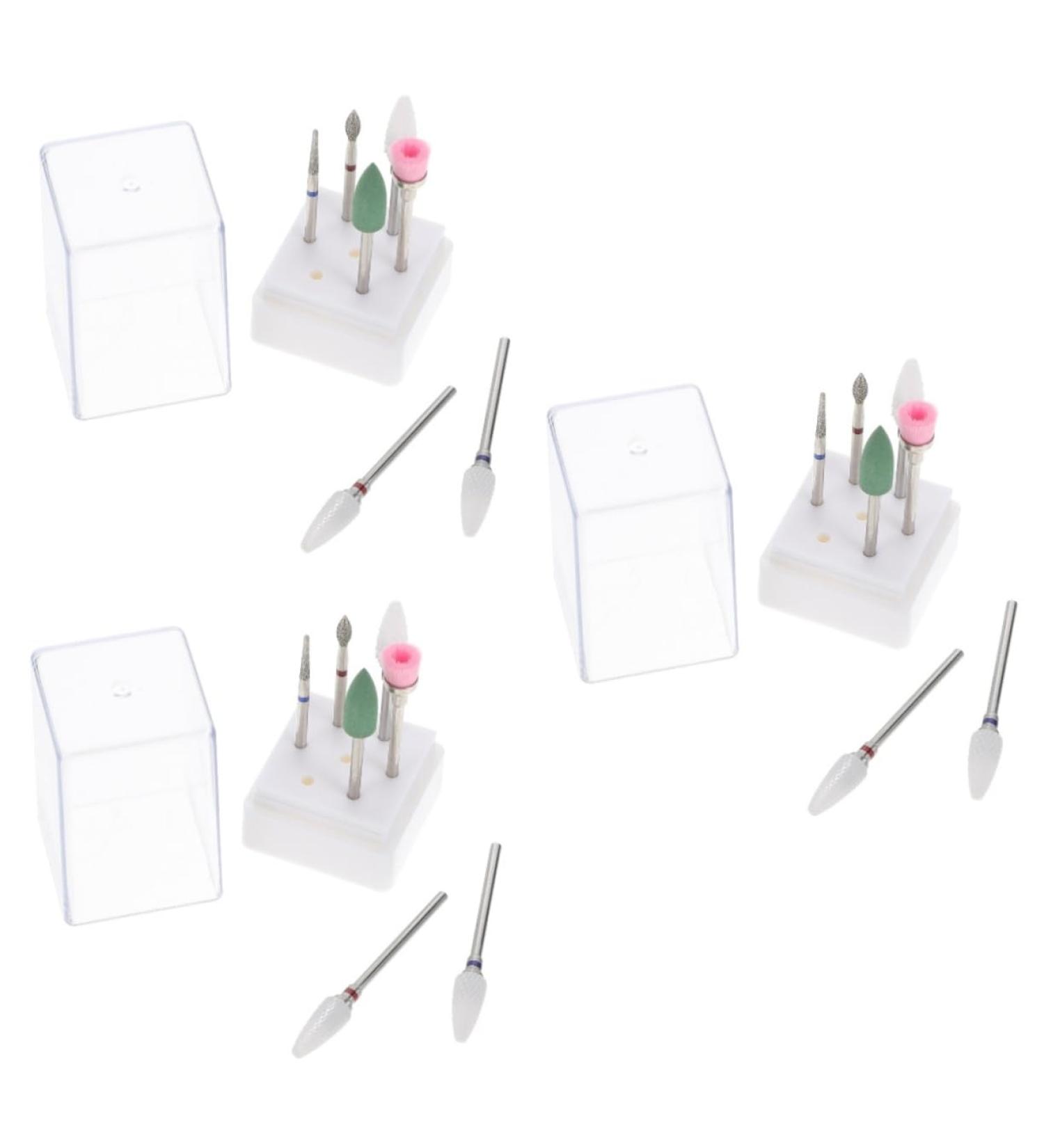 FRCOLOR 3 Sets Nail Clipper Grinding Head Ceramic Tools Nail Art Tool Nail Tools Nails Gel Polishing Tool Carbide Drill Bits Nails Drill Bits Nails Tools Nylon Combination Exfoliating - Buy Online on GoSupps.com