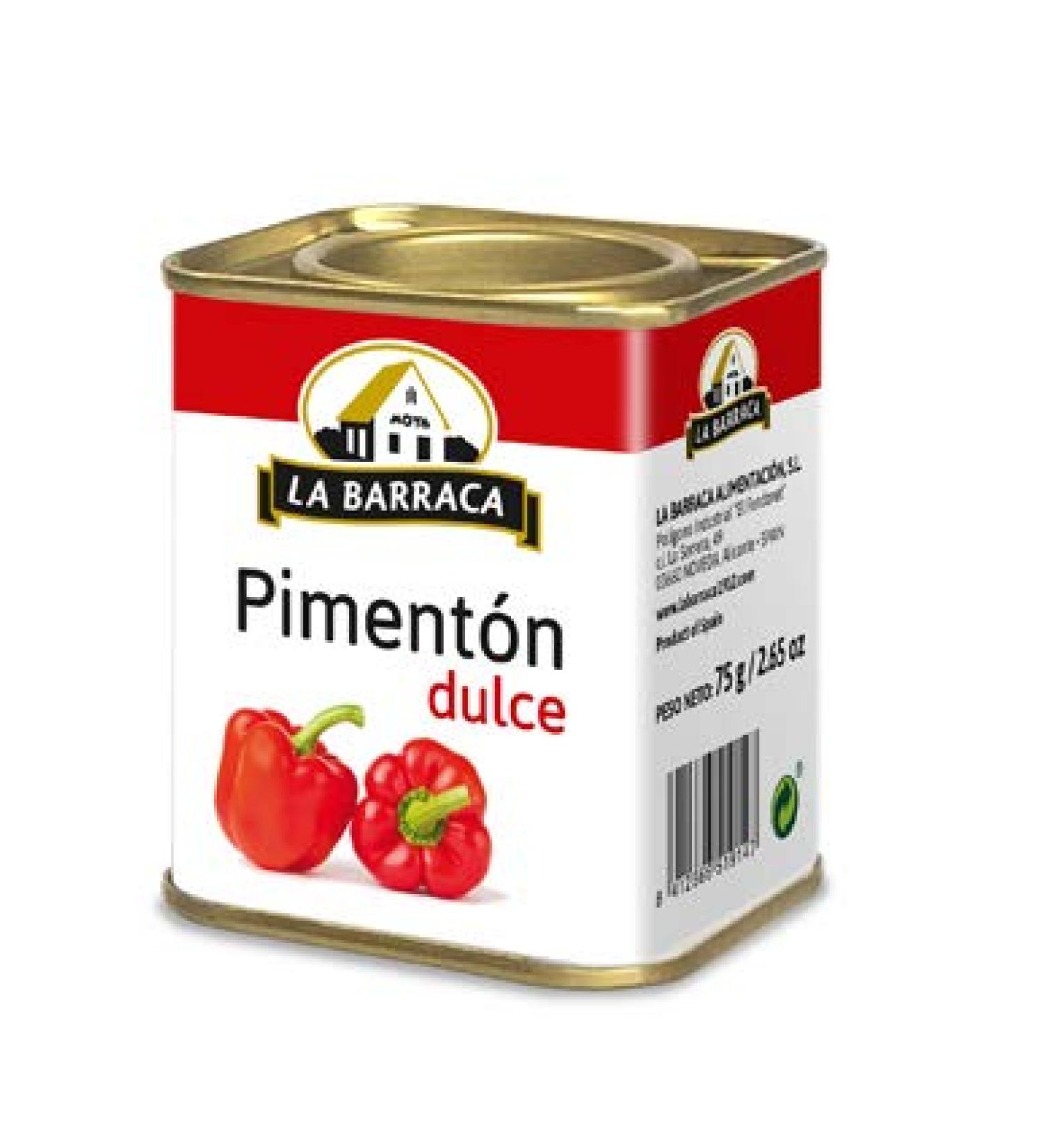 La Barraca, Light Paprika, Pimentón Mild, Paprika Imported from Spain, 75g