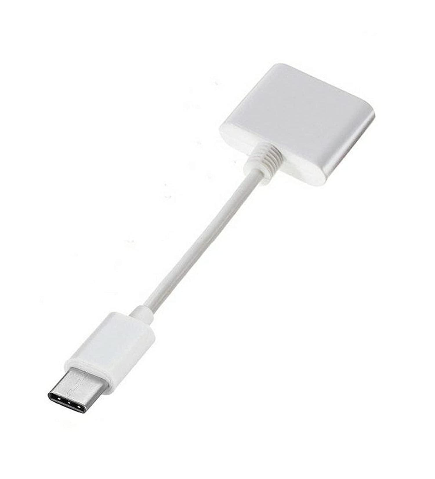 Buy White USB Cables | Apple 30pin Female to USB-C Adapter | Fast Sync & Charge - Buy Online on GoSupps.com
