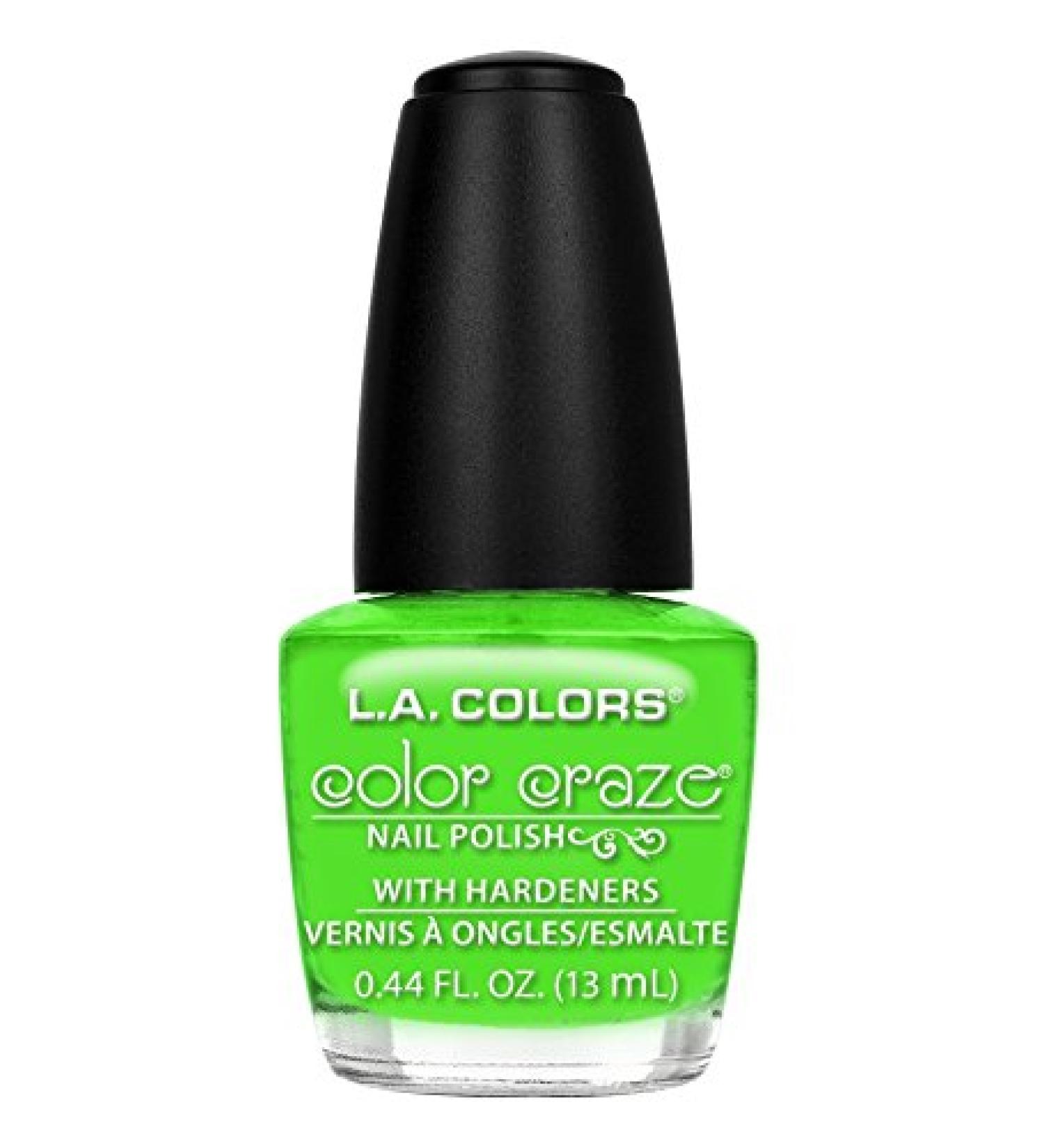 L.A. COLORS Color Craze Nail Polish  Mint  0.44 fl. oz  (CNP506)