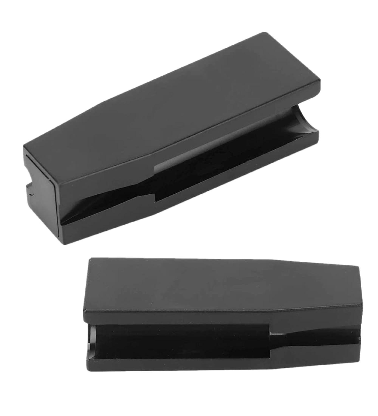 2 Pcs 2 in 1 Eyebrow Pencil Sharpener Set - Cosmetic Tool for Eye and Eyebrow Pencils - Environmentally Friendly Plastic Sharpeners - Buy Online on GoSupps.com