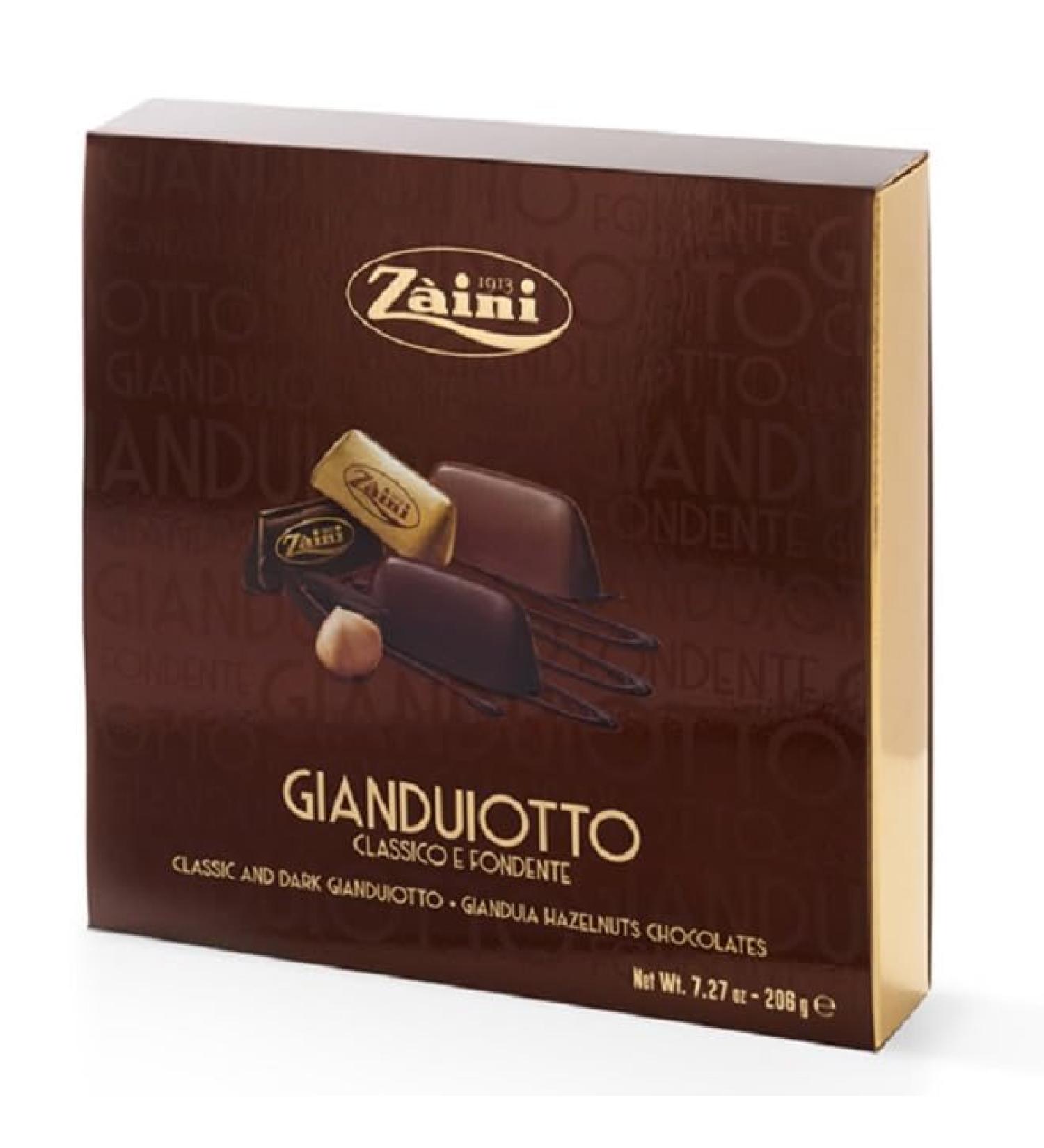 Zaini Giuanduiotto Classic Chocolate and Black Zaini 206g + Italian Gourmet Pulp 400g - Buy Online on GoSupps.com