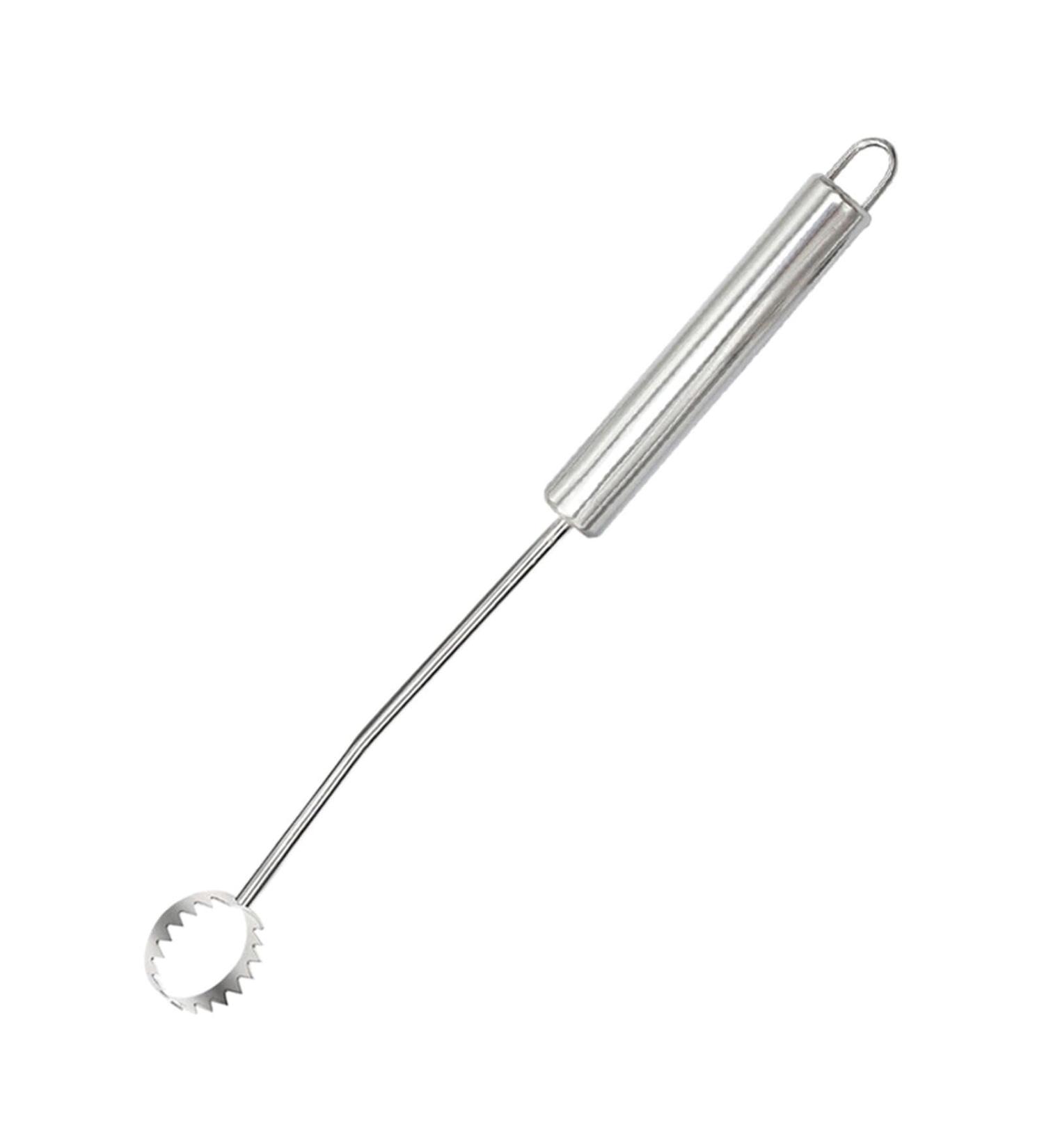 Stainless Steel Lung Remover | Chicken Slaughter Equipment Stainless Steel Poultry Lungs Remover - Comfortable Grip Multifunctional Chicken Slaughtering Lung Remover for Geese Chickens Ducks - Buy Online on GoSupps.com