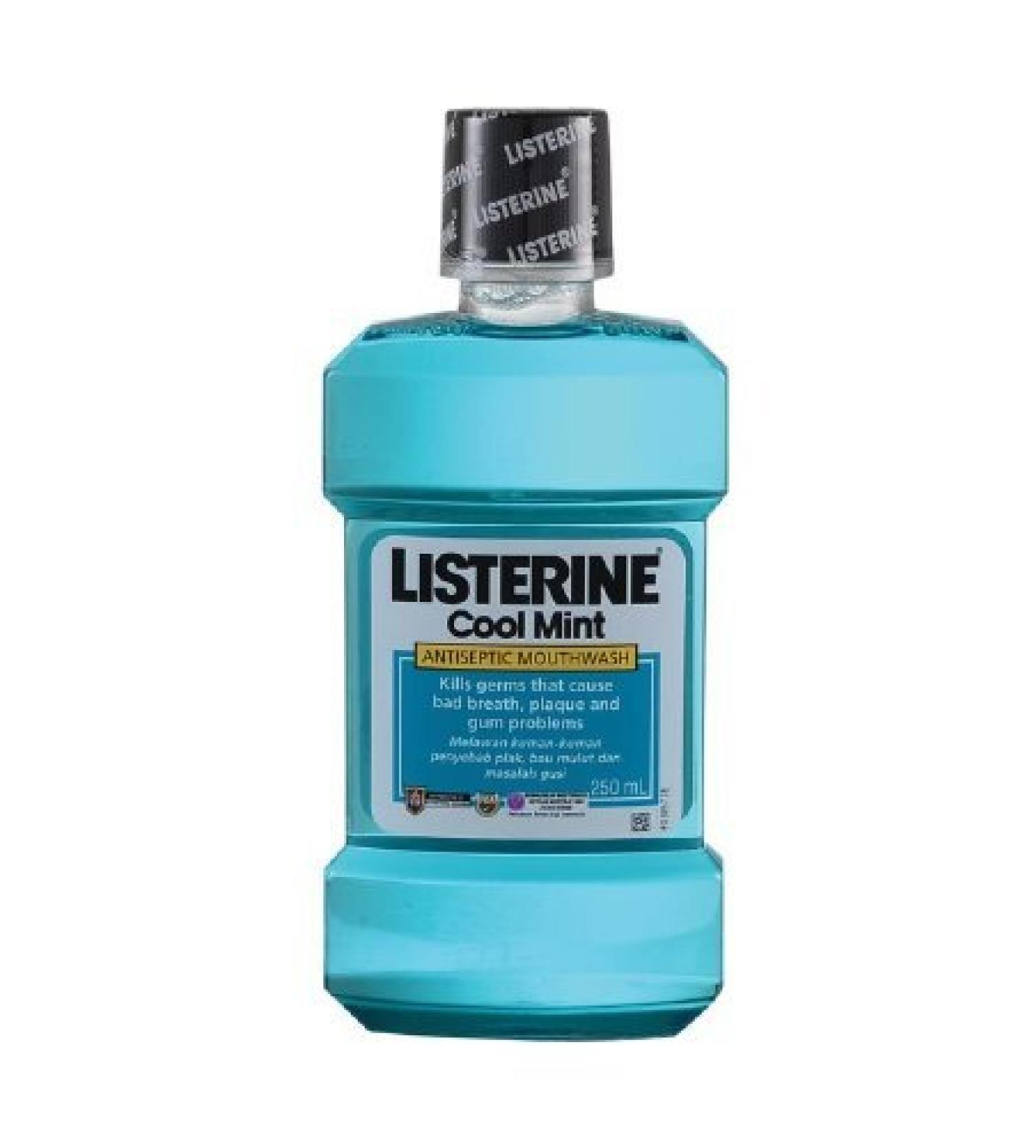 Listerine Antibacterial Mouthwash Freshburst 250ml - Pack of 6