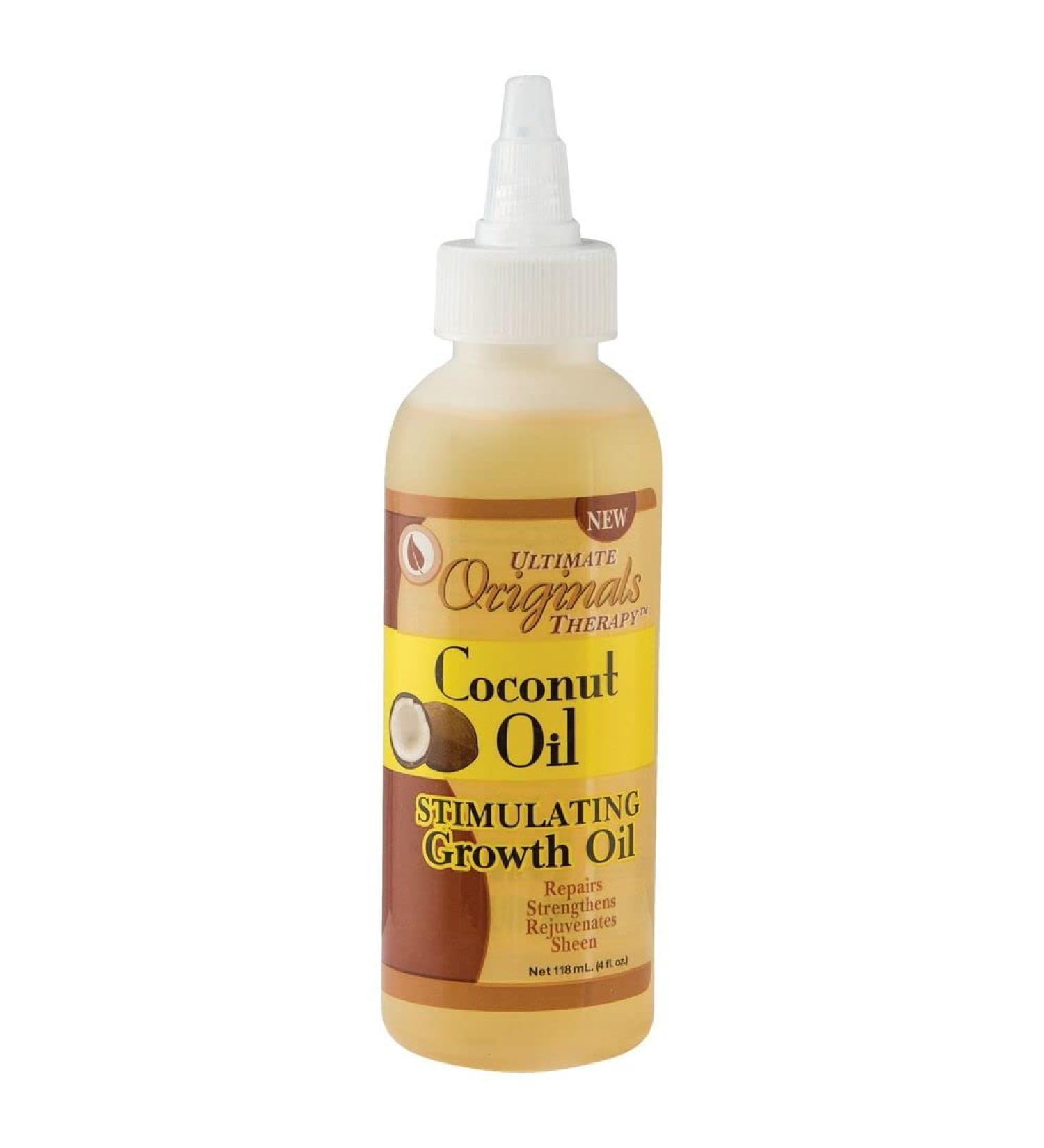 Originals by Africa's Best Coconut Oil Stimulating Growth Oil - 4oz Bottle - Buy Online on GoSupps.com