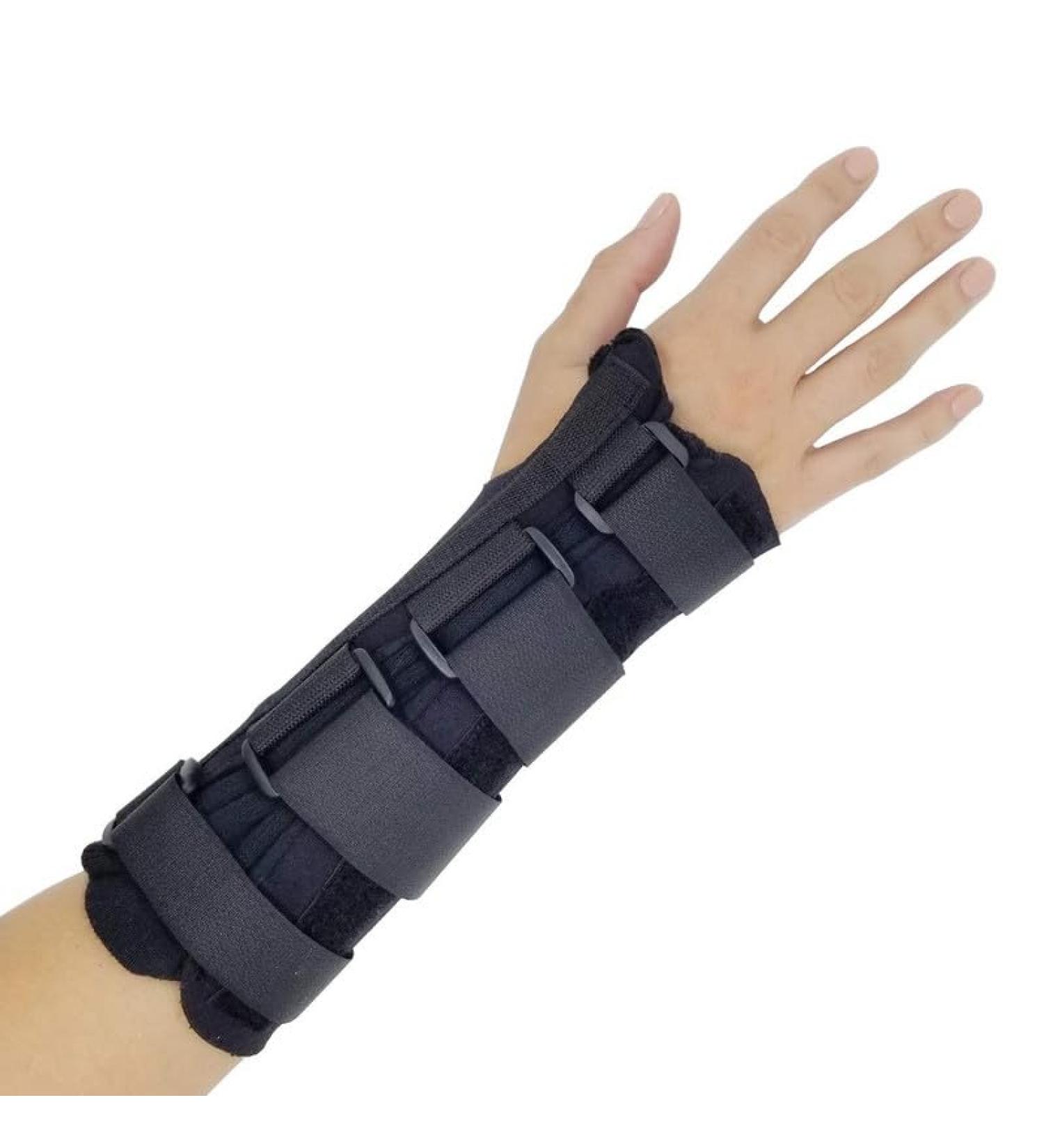 Comfort Cool D-Ring Wrist Brace - Carpal Tunnel Tendonitis Relief Arthritis Support | Soft Lightweight Immobilizer with Finger Mobility | Medium Size 6.5 to 7.5 - International Shipping Available - Buy Online on GoSupps.com