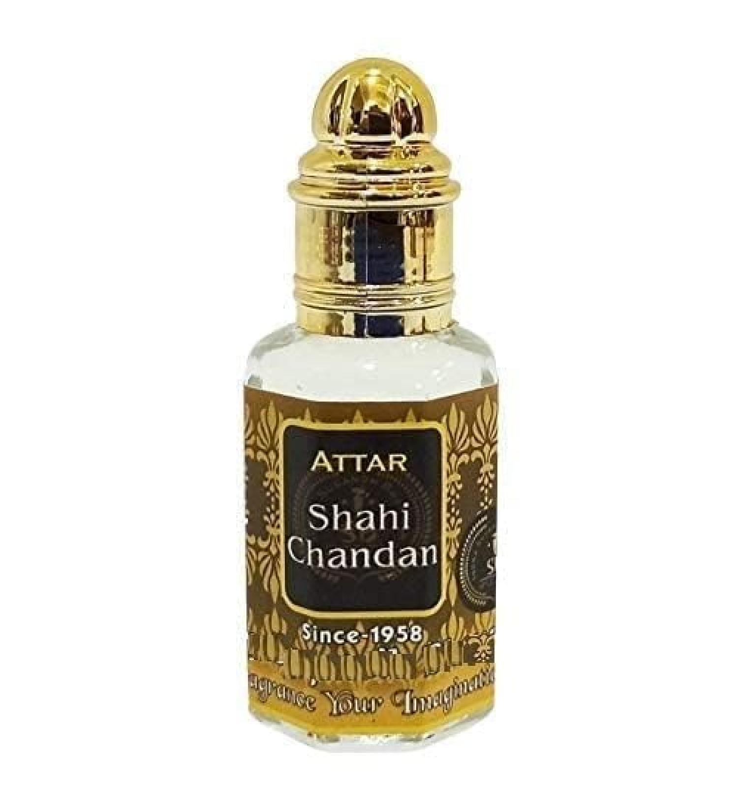 Attar For Men|Women Shahi Chandan Real Mysore Sandalwood Long Lasting Fragrance 12ml Rollon Pack