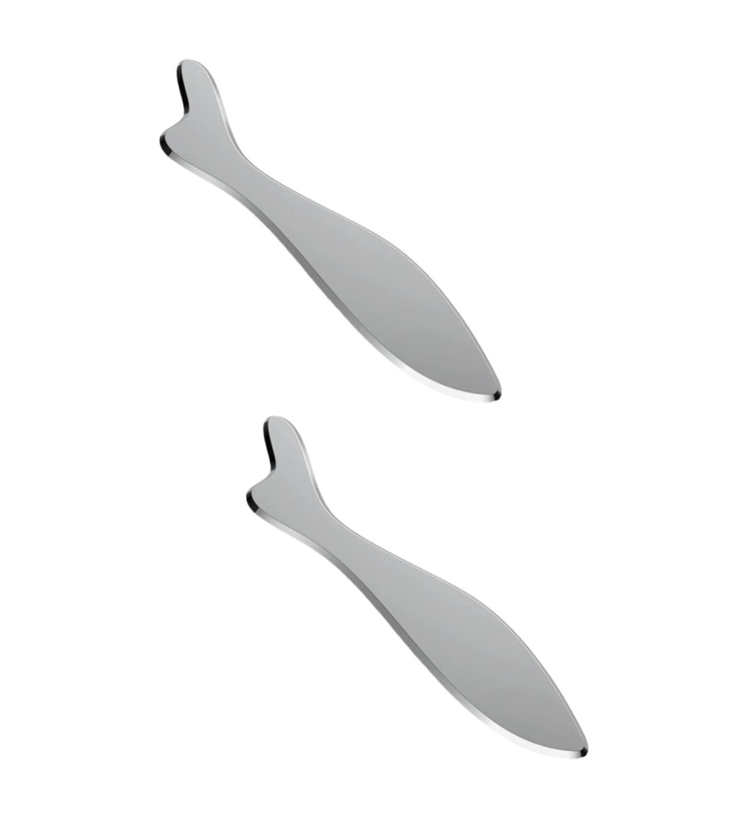 Lalafina 2-Piece Schabebrett Face Spatula Set | Weight Loss & Massage Tools | Guasha Tool for Daily Skincare | International Shipping Available - Buy Online on GoSupps.com