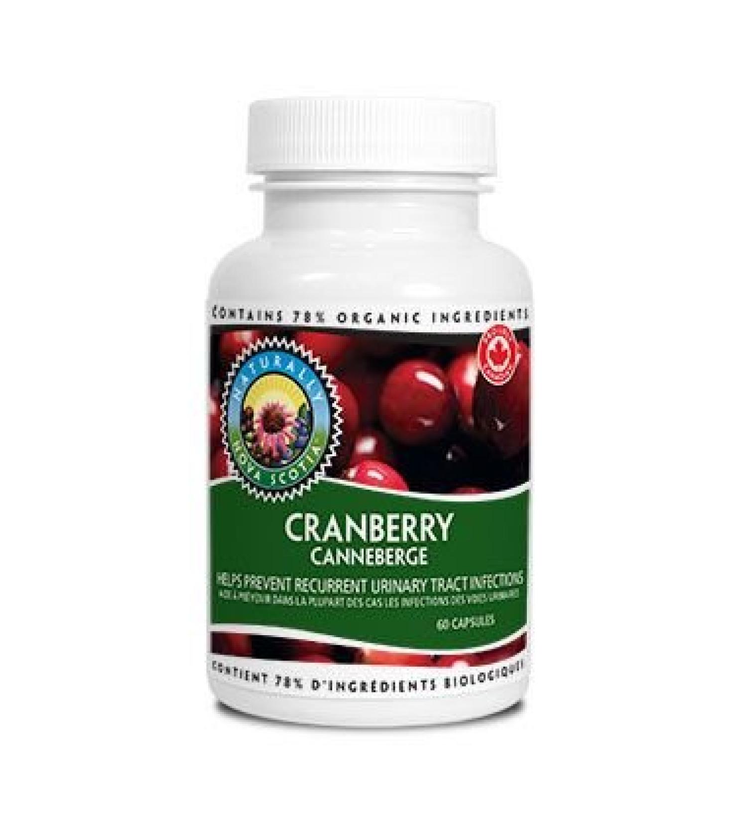 Naturally Nova Scotia Cranberry (60 capsules) - NPN 80006490 - Buy Online on GoSupps.com