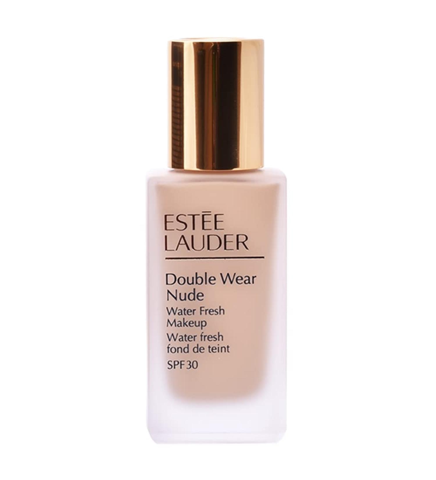 Estee Lauder Double Wear Nude Water Fresh Makeup SPF 30 1w2 Sand 1oz for Women - Buy Online on GoSupps.com