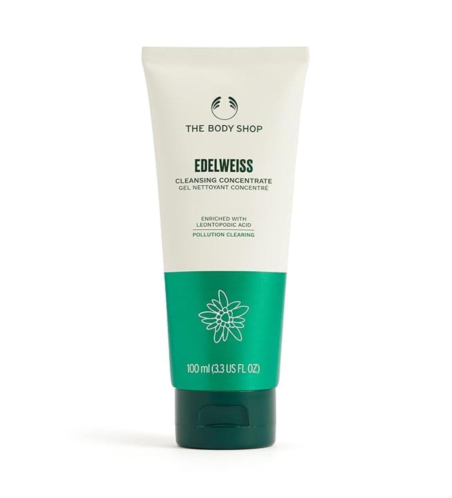 Edelweiss Cleansing Concentrate | Vegan Facial Cleanser for Tired Dehydrated Skin | 100ml - Shop Internationally - Buy Online on GoSupps.com