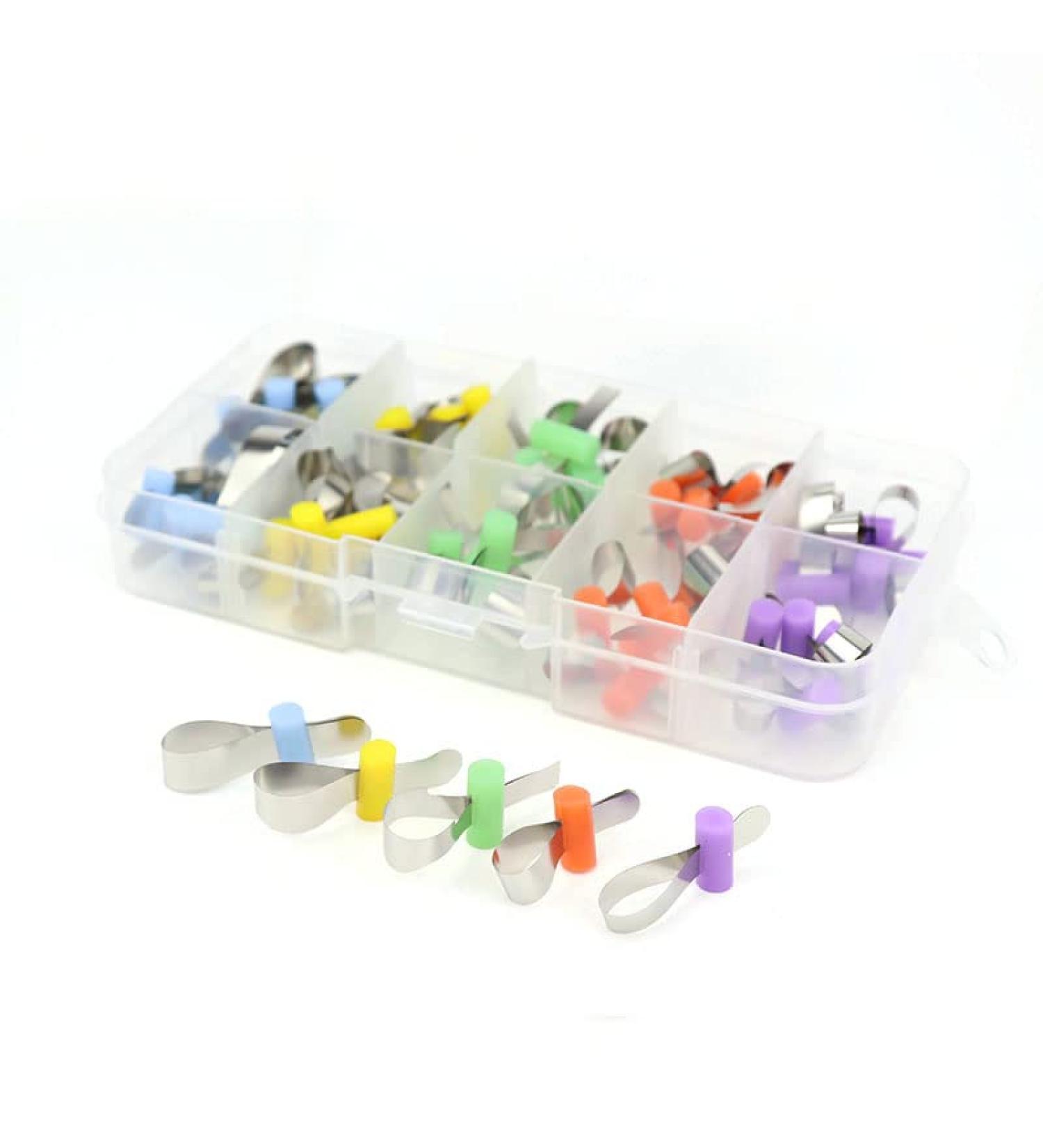 TEPTOARCH Lab Forming Sheet 50pcs - Orthodontic Metal Matrices for Adults & Kids | Premium Dentist Material for International Shipping - Buy Online on GoSupps.com