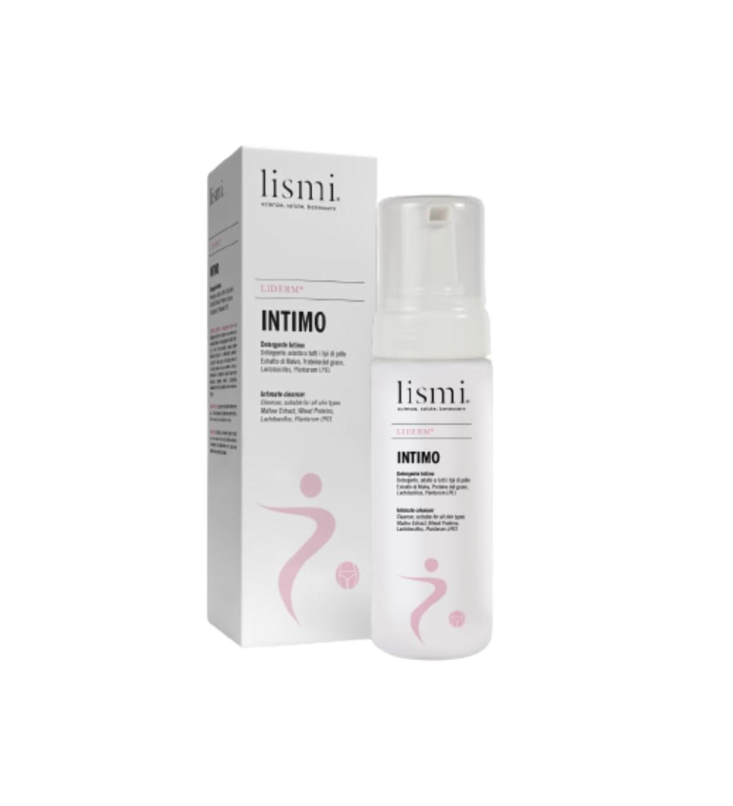 Liderm Intimo - Soothing Intimate Cleaner Mousse for Sensitive Skin | 150ml - Relieves Inflammation & Infection - Buy Online on GoSupps.com