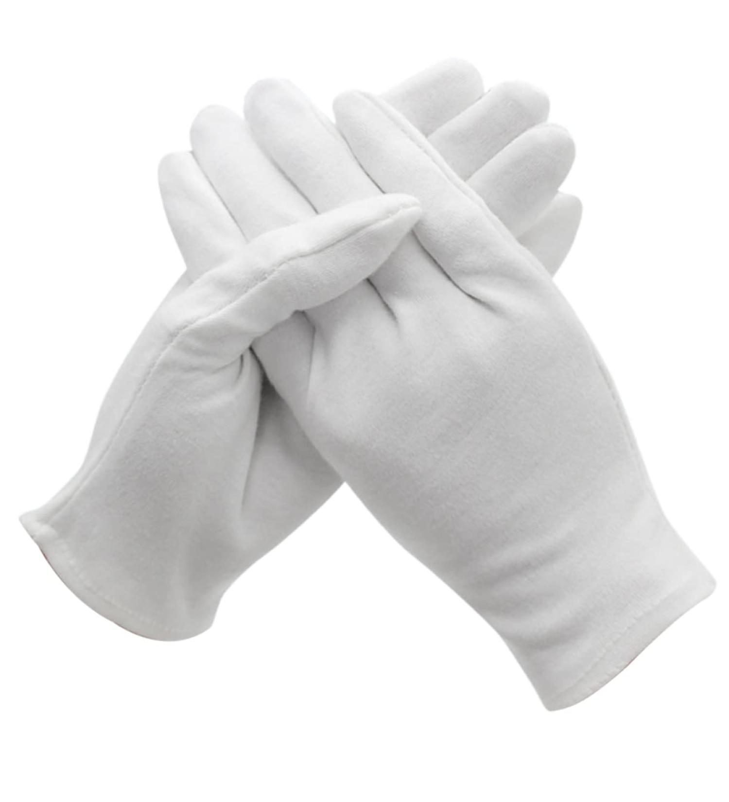 Veemoon 6 Pair Hand Protective Gloves Stretchable Lining Glove Thermal Gloves Industrial Gloves Safety Gloves Soft Gloves Cosmetic Make-up Moisturising Gloves Spa Gloves Pan Beads White - Buy Online on GoSupps.com