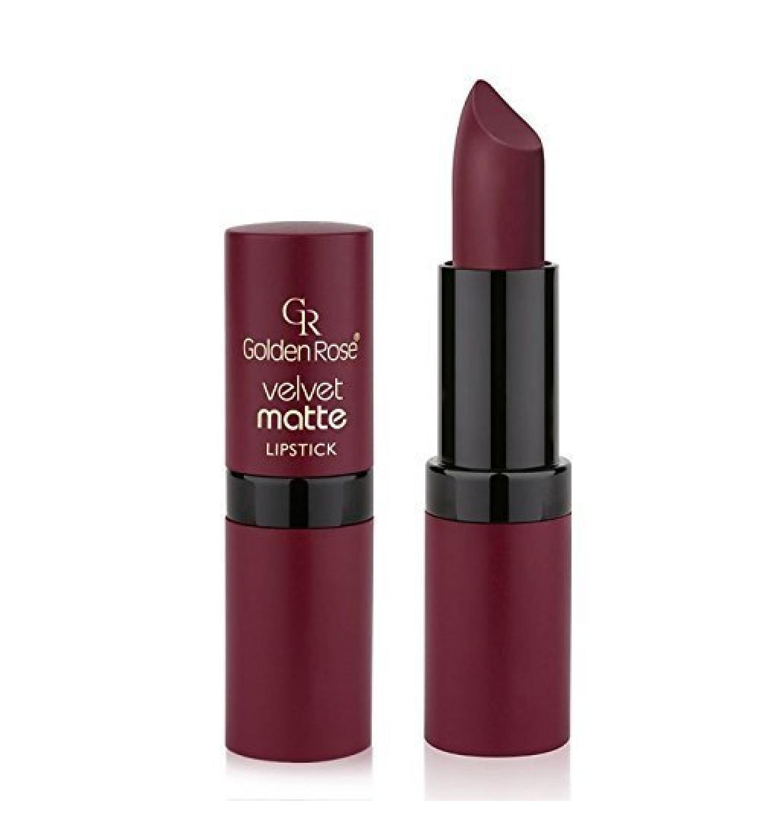 Golden Rose Velvet Matte Lipstick - 32 - Merlot by Golden Rose