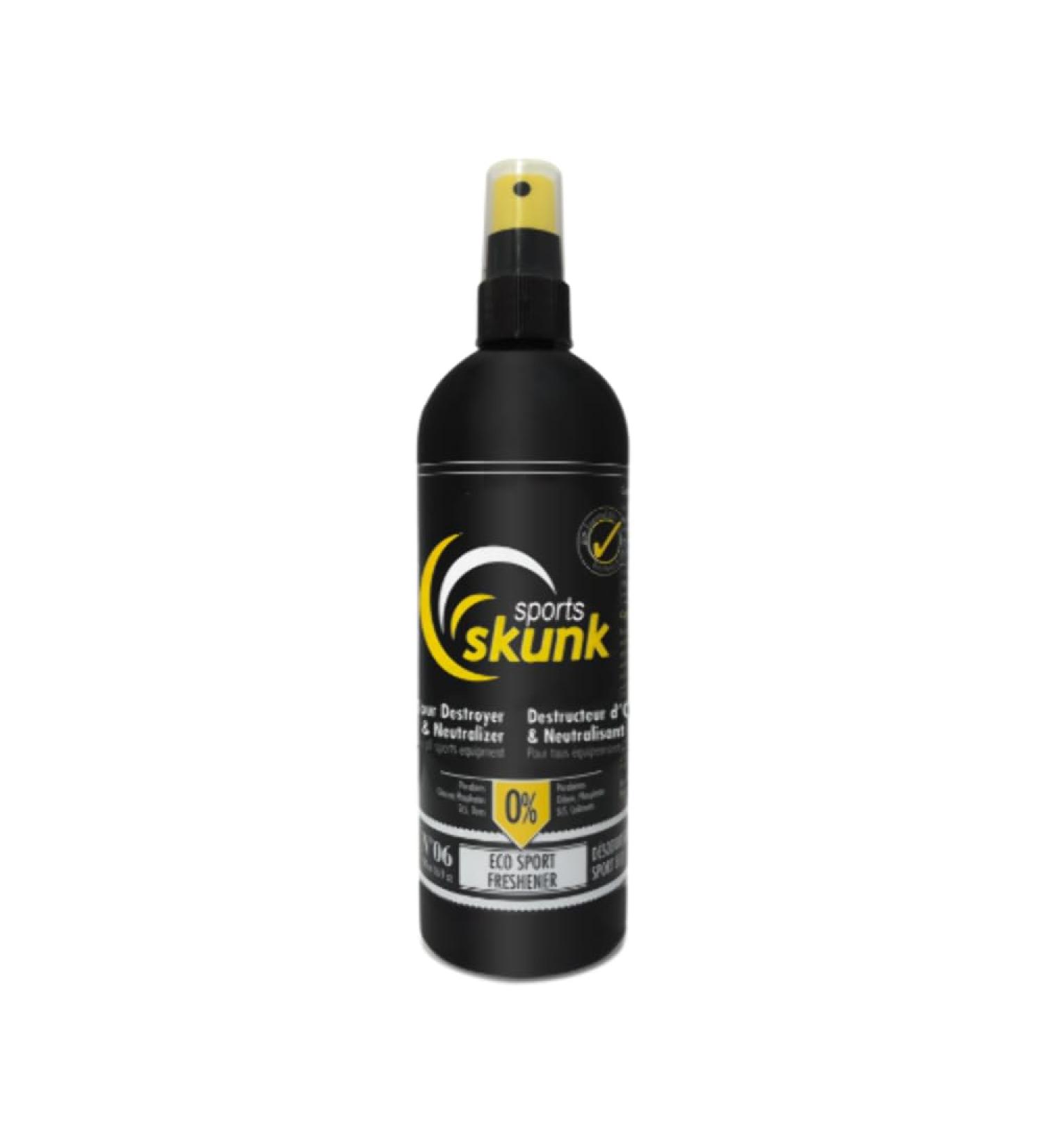 SPORTS SKUNK Eco Friendly Sport Freshener - Odour Neutraliser and Destroyer - Deodorizing Spray for Gym Bags Gloves Pads and Equipment - Buy Online on GoSupps.com