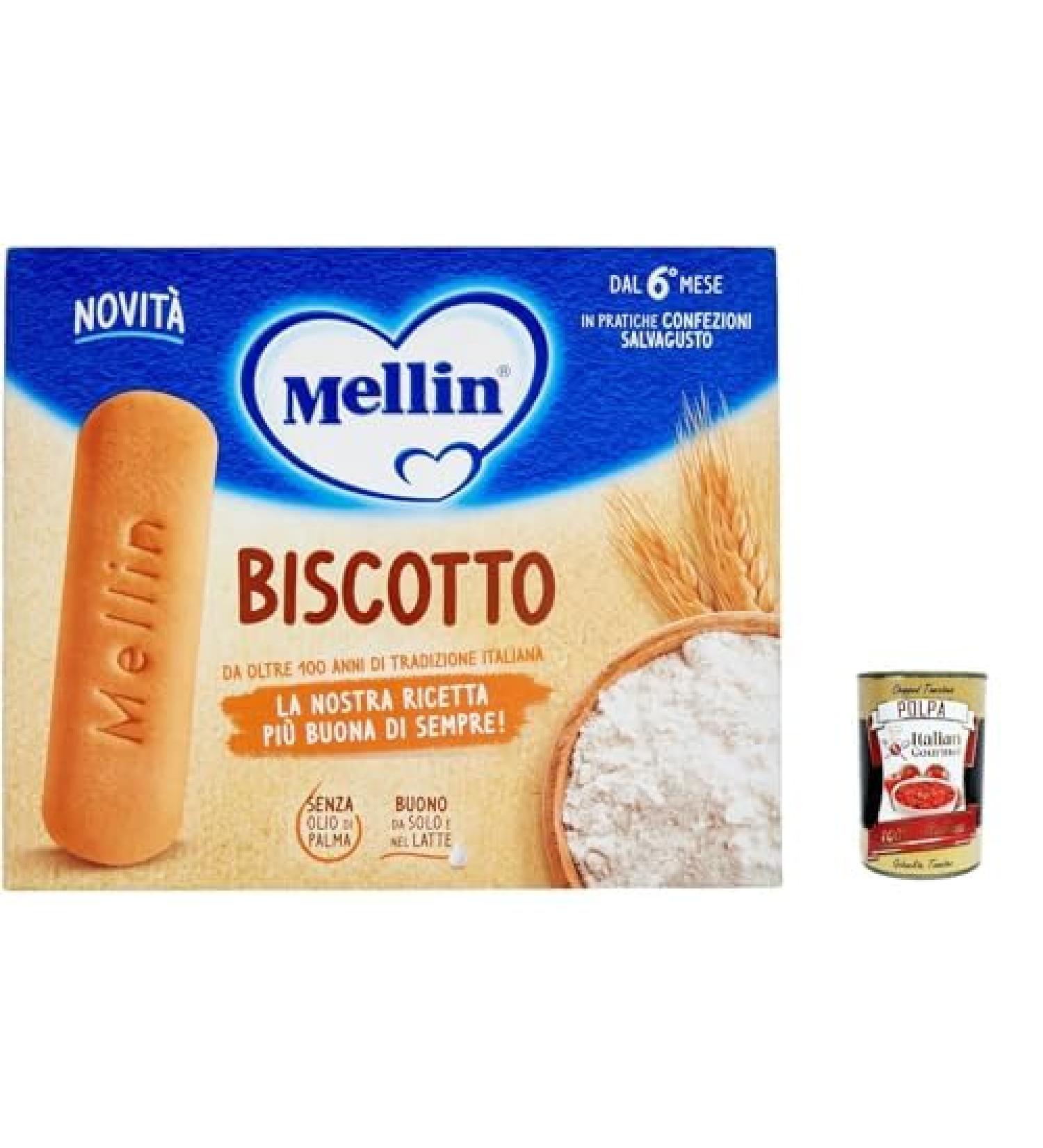  Italian Gourmet E.R. 3 x biscuits Mellin Biscotto Classico 360 g + pulp Italian Gourmet 400 g - Buy Online on GoSupps.com