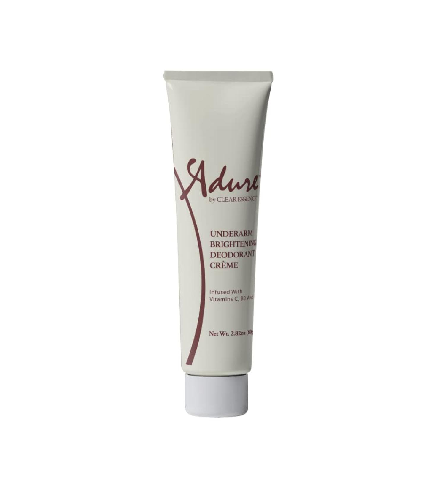 Clear Essence Adure Underarm Brightening Deodorant Cream - Dark Spot Corrector for Body Intimate Areas - Gentle Formula for Odor Removal 2.82oz - Buy Online on GoSupps.com