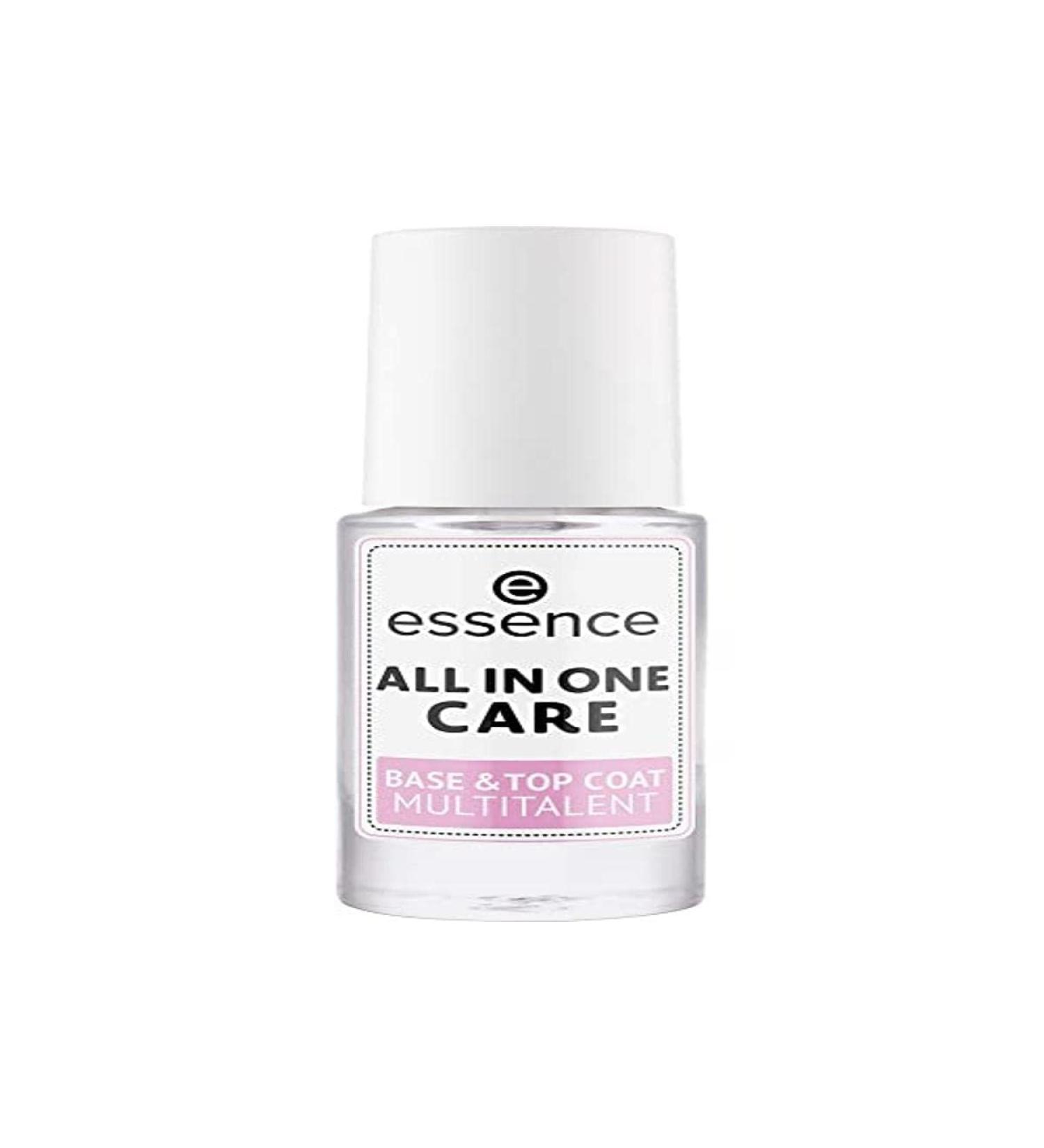 essence cosmetics all in one care base & top coat multitalent nail polish 8ml