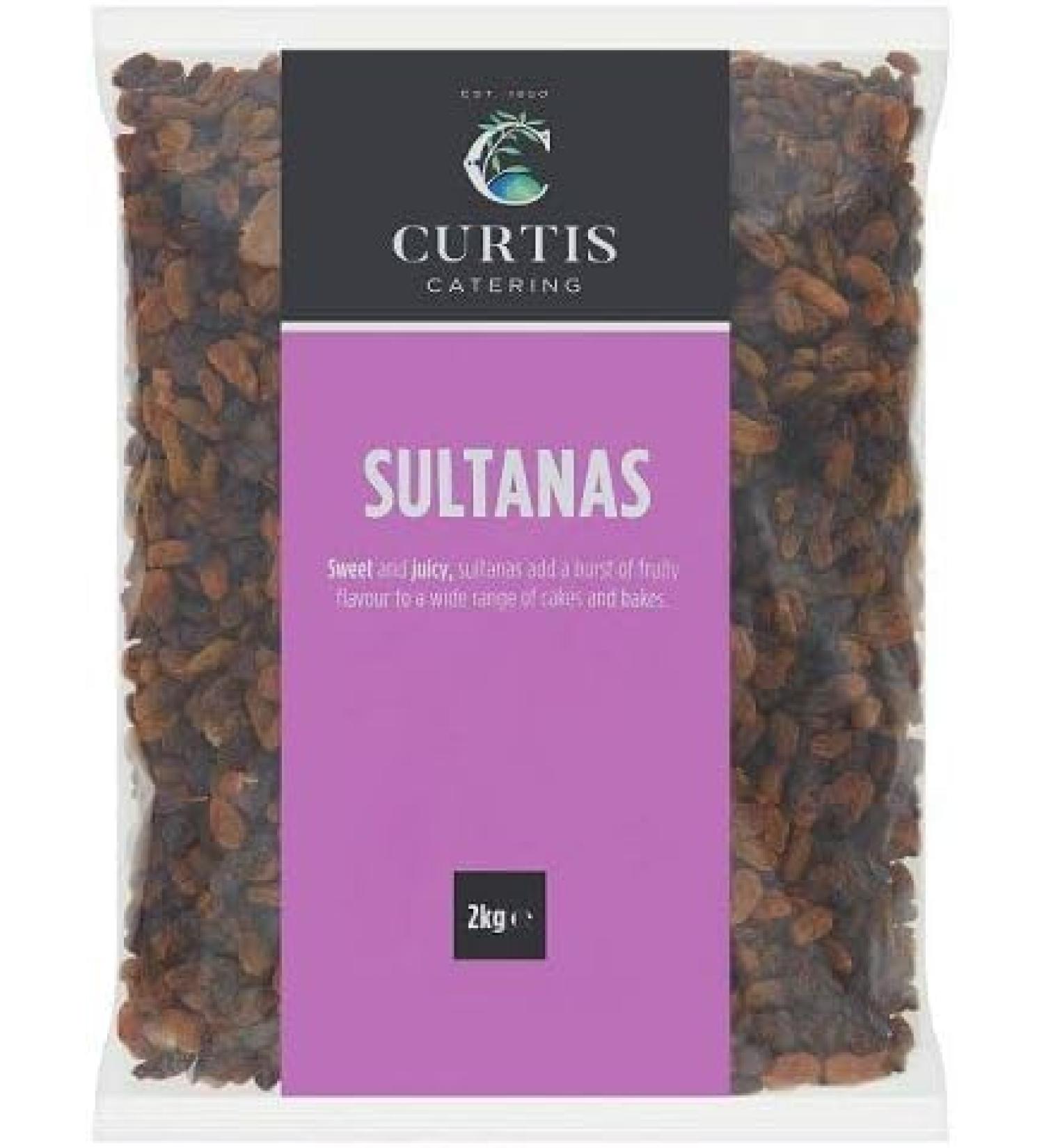 Curtis/Whitworths Sultanas 2kg 2000g