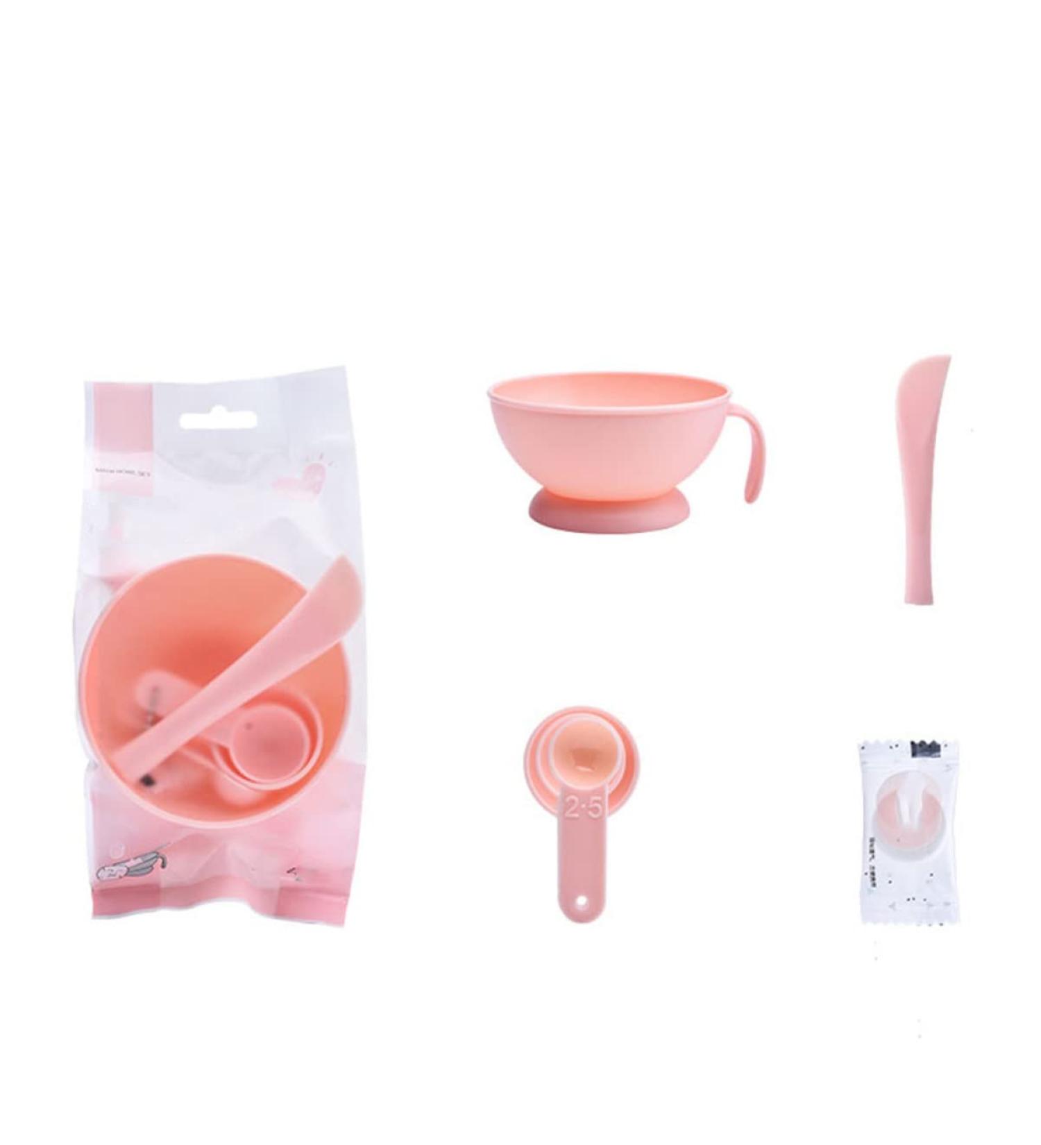 FRCOLOR 6-in-1 Facial Mask Bowl Set - DIY Clay Mask Mixing Bowl & Brush Tool for Spa Quality Skin Care - Buy Online on GoSupps.com